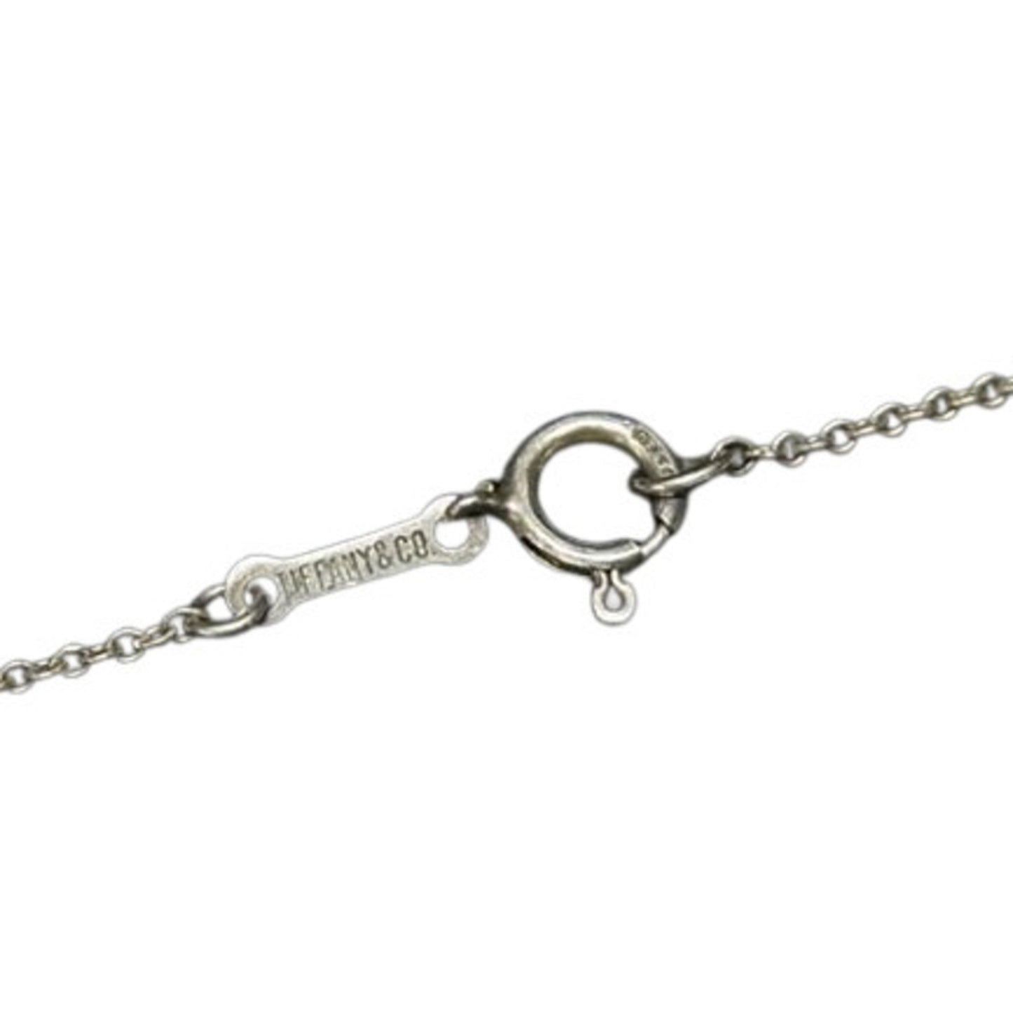 Tiffany & Co. Elsa Peretti Teardrop Necklace - Silver (Ag925)