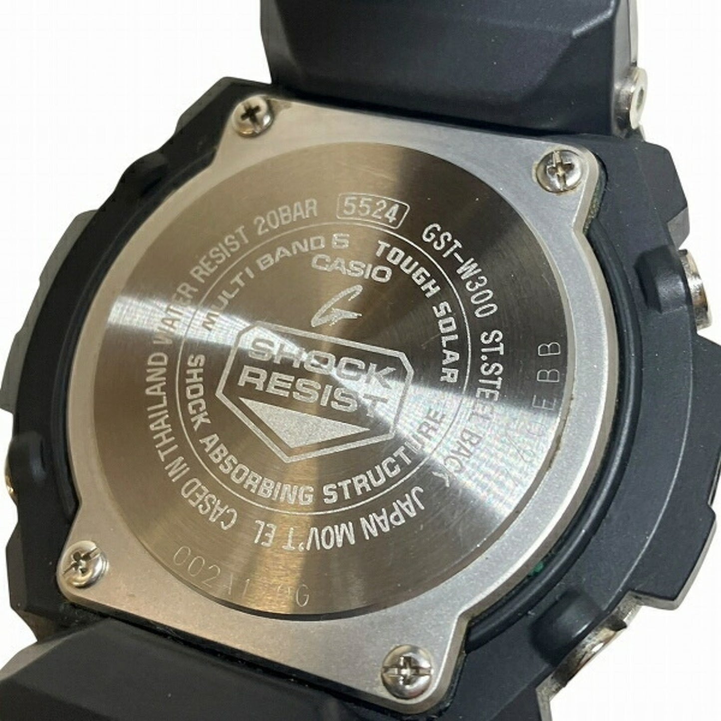 Casio G-Shock Gst-W300-1Ajf Solar Watch