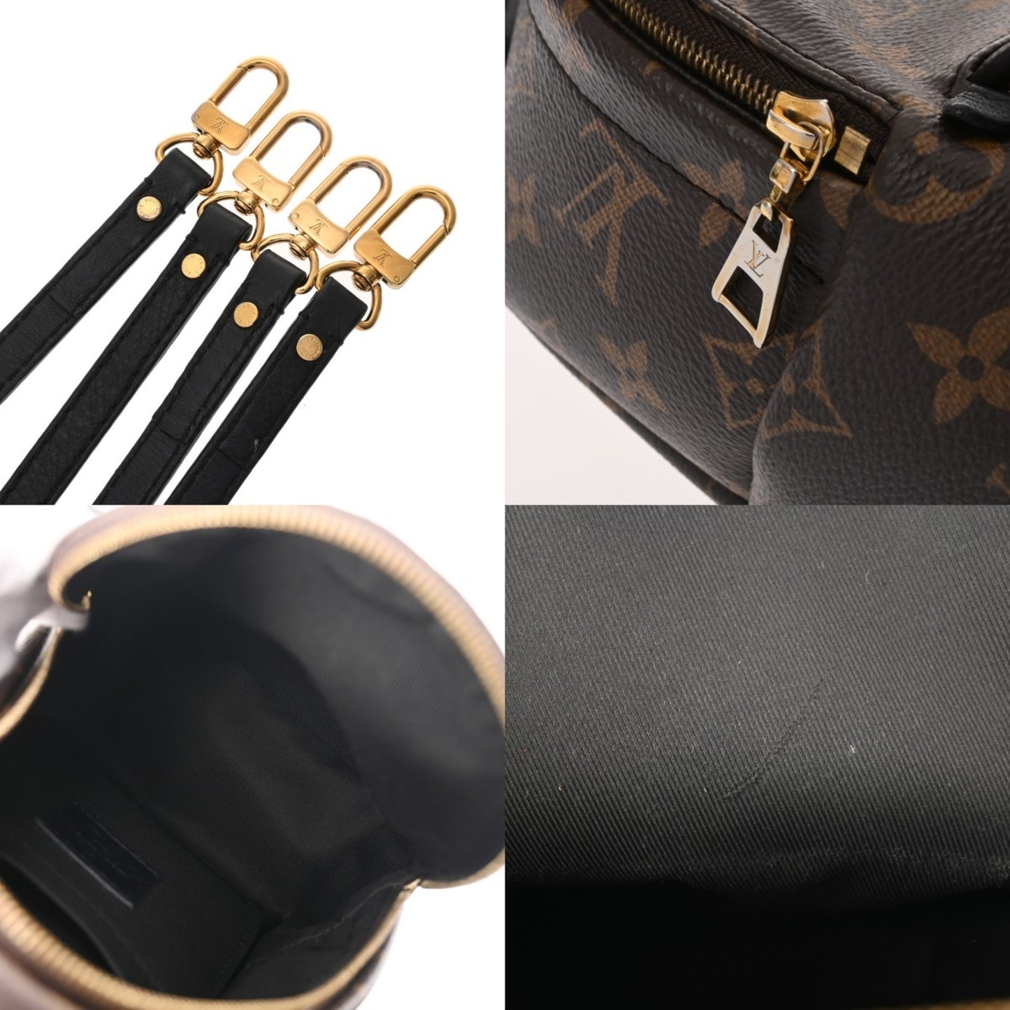 Louis Vuitton Monogram Palm Springs Mini Backpack In Brown (M44873) -