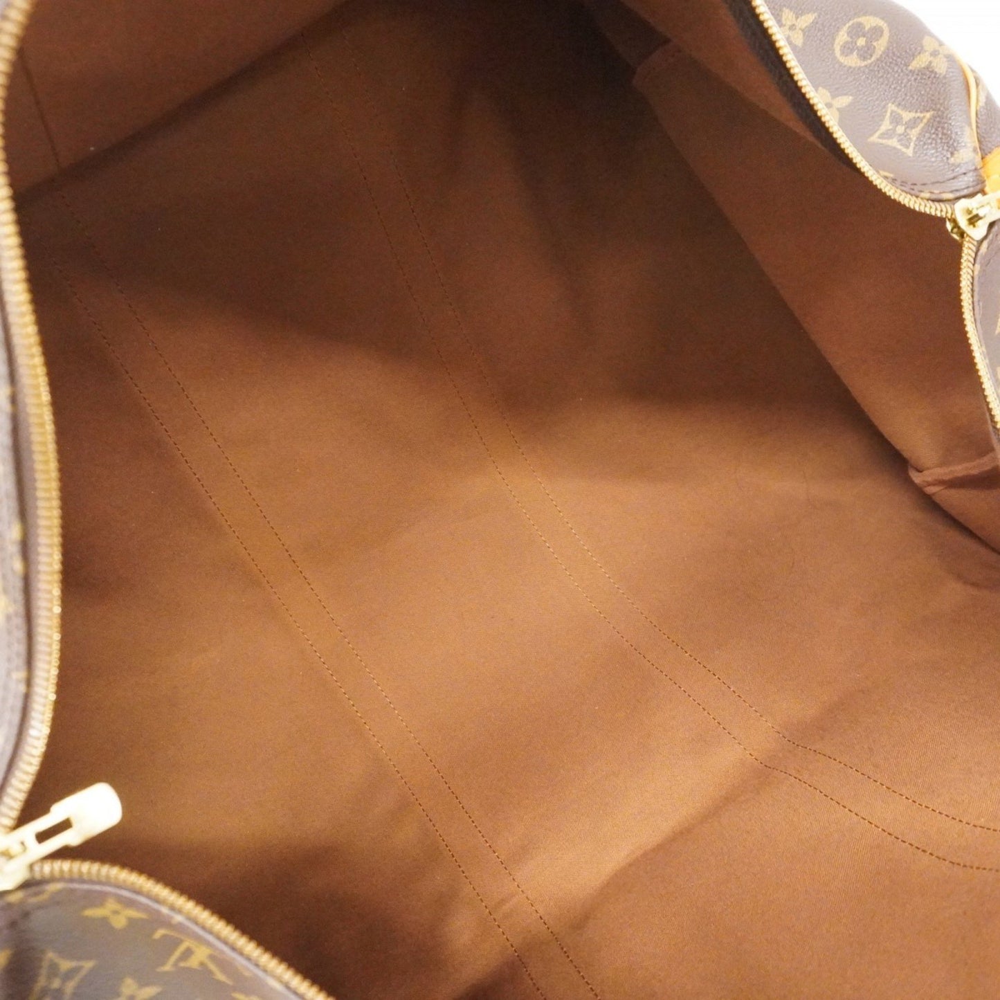 Louis Vuitton Monogram Keepall Bandouliere 60 Boston Bag M41422 Brown