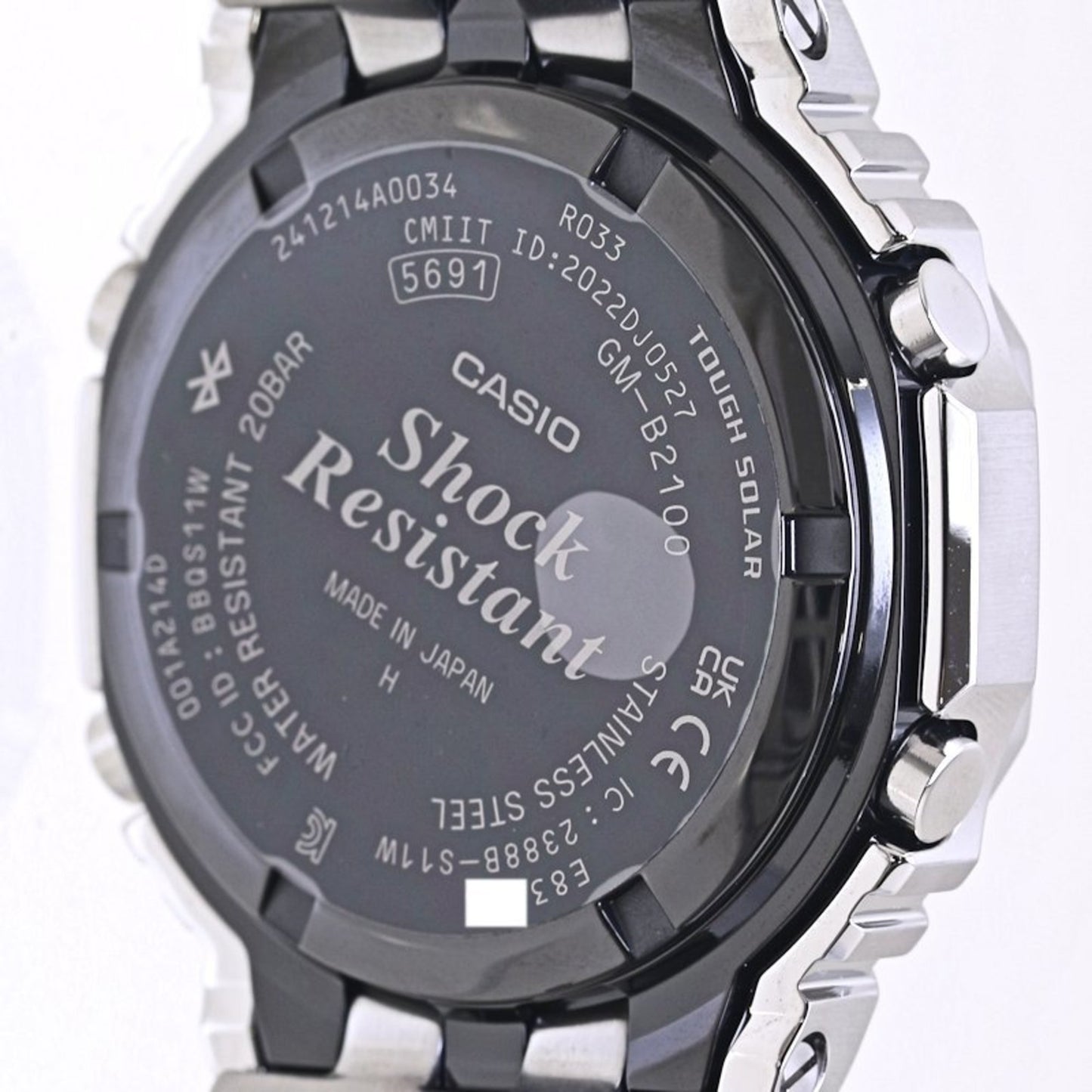 Casio G-Shock Full Metal Gm-B2100Ad-2Ajf Stainless Steel