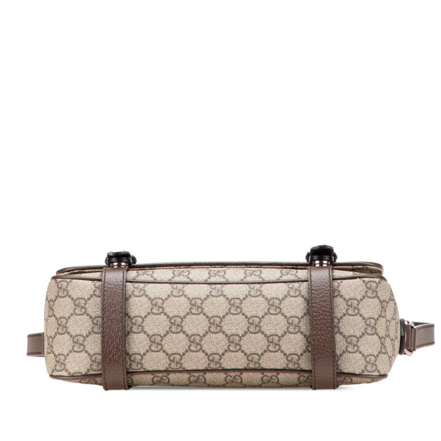 Gucci Gg Supreme Messenger Bag/Shoulder Bag 658542 Beige Brown Pvc Leather