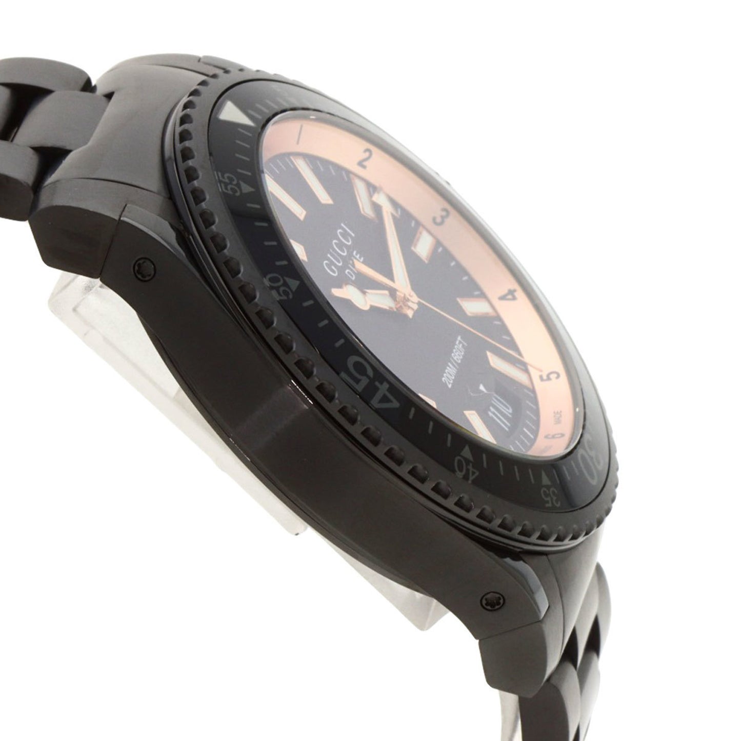 Gucci Ya136.2 Dive Watch Stainless Steel Ss