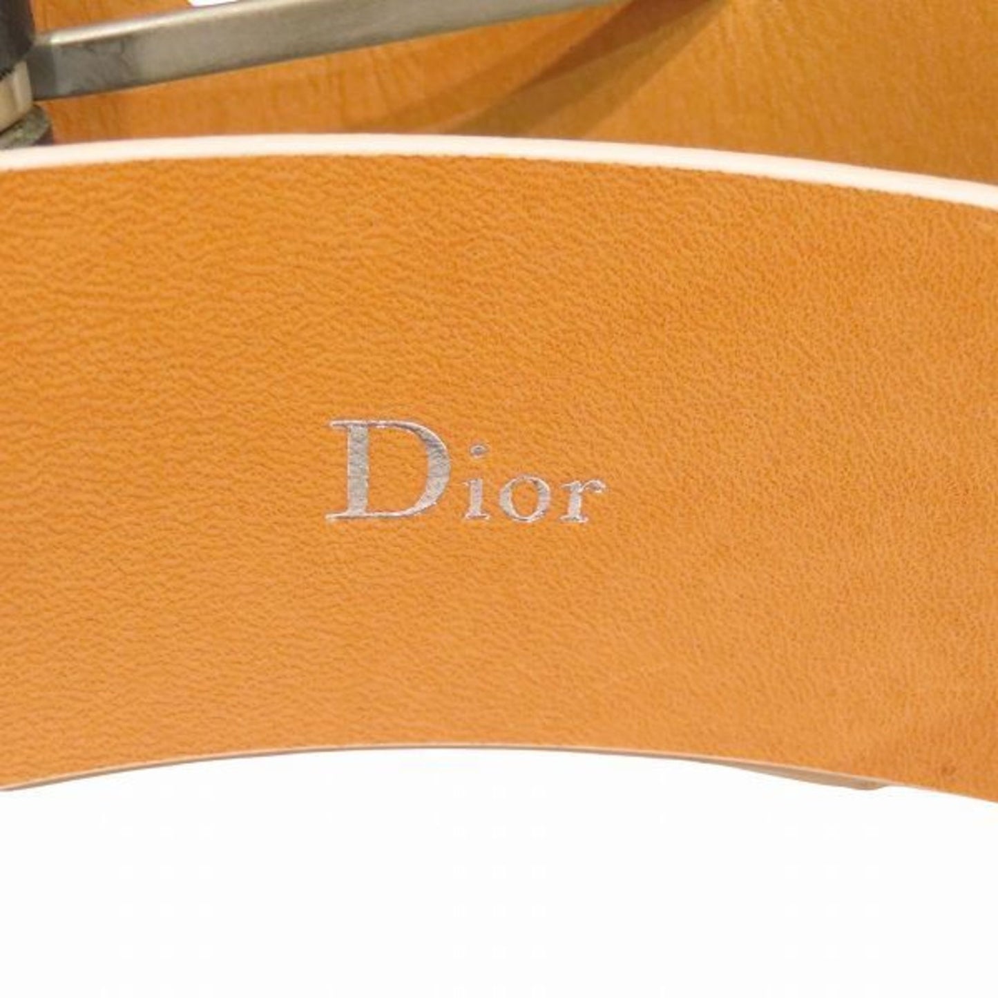 Dior Homme Leather Black 90 Accessory Belt
