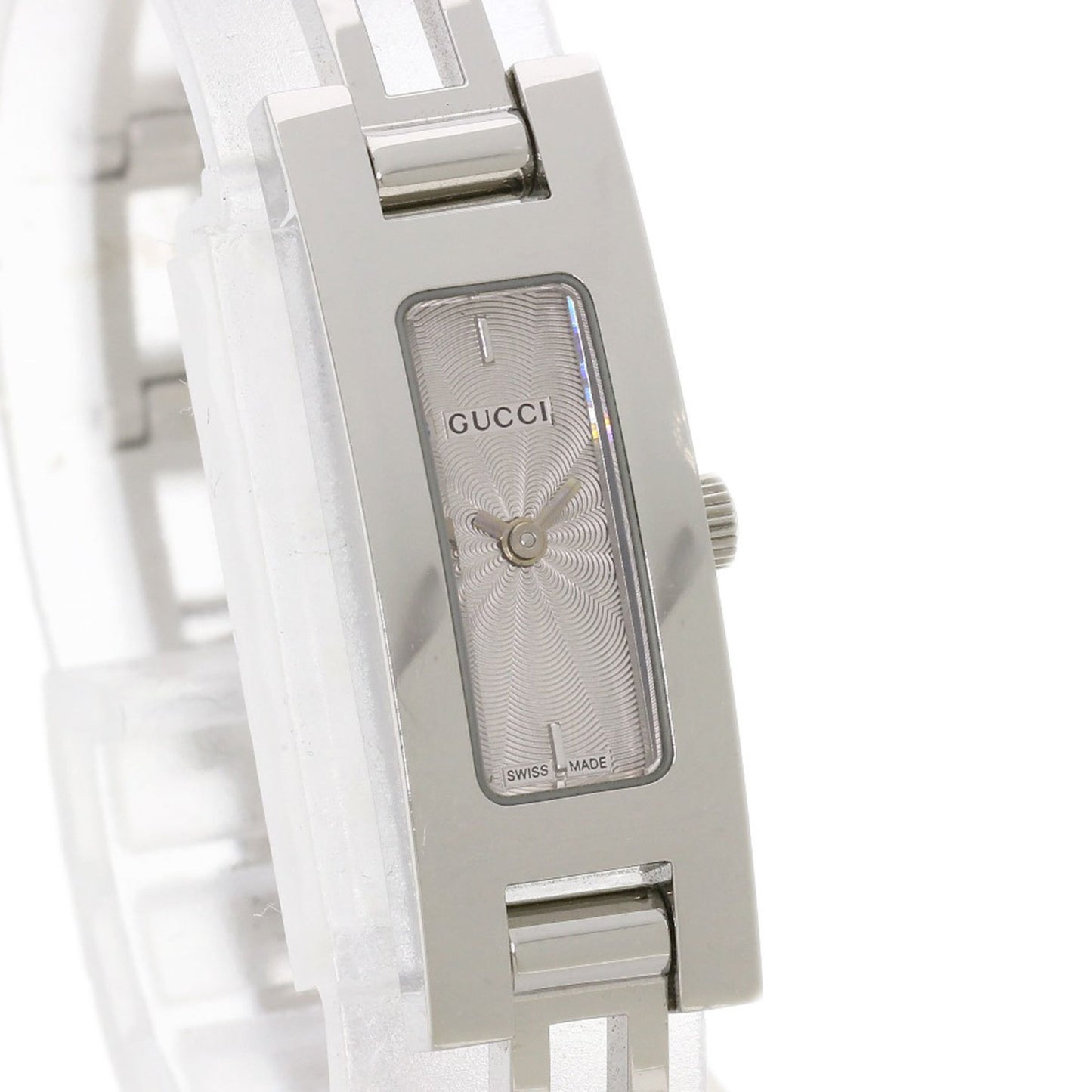Gucci 3900L Watch Stainless Steel Ss