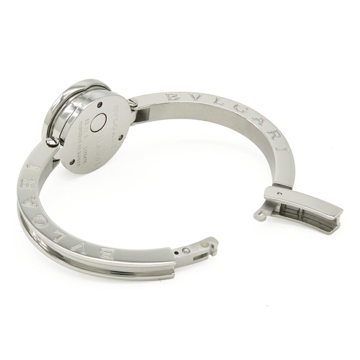 Bvlgari B.Zero1 B-Zero1 Blue Shell Dial Bangle Bz22S Women'S Quartz Watch