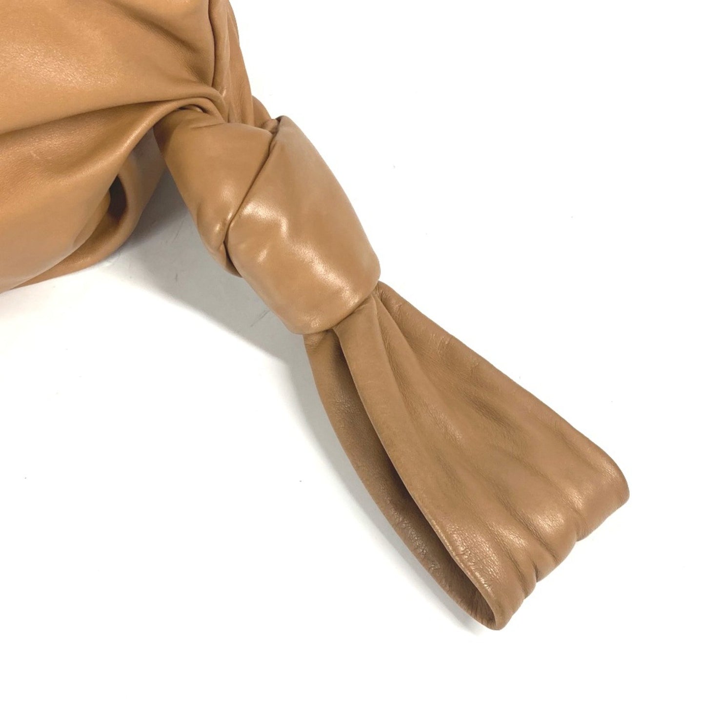 Bottega Veneta 607964 Bag Pouch Clutch Bag Hand Bag Camel Brown