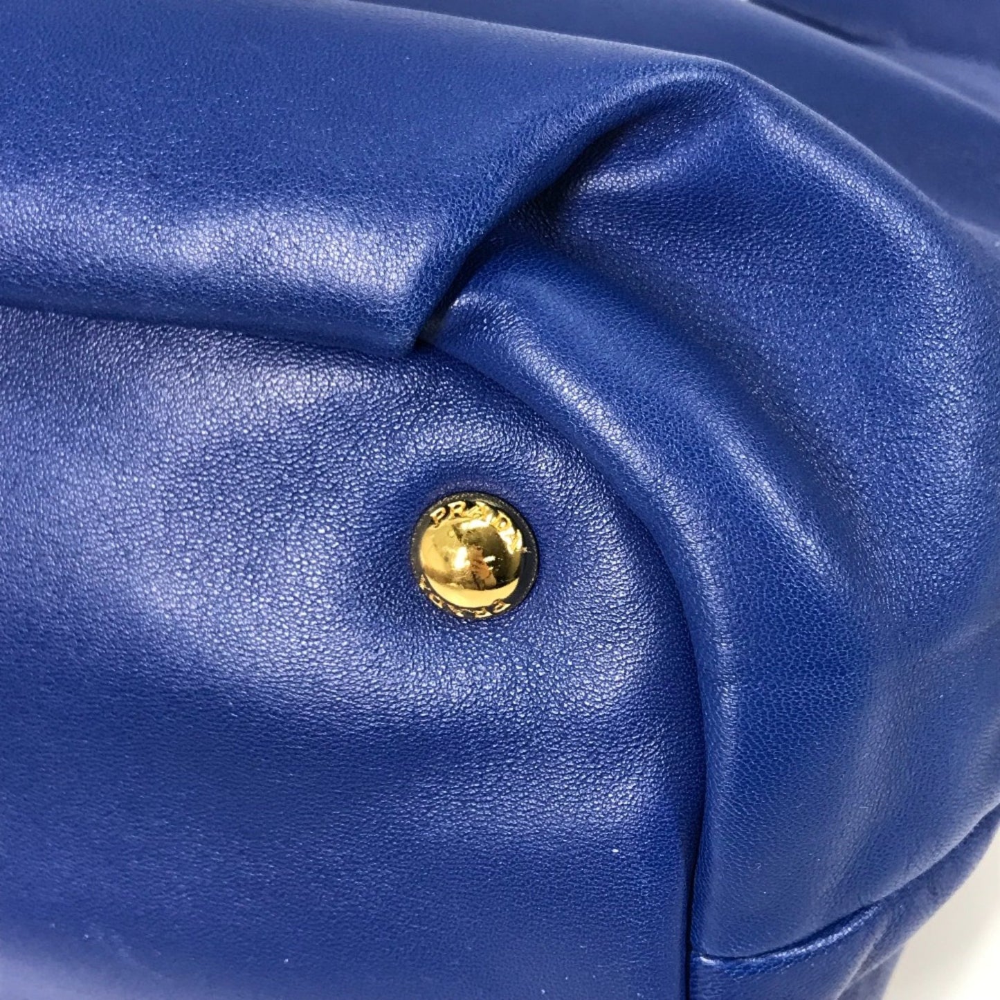 Prada Logo Crossbody 2Way Shoulder Bag Bag Tote Bag Hand Bag Blue