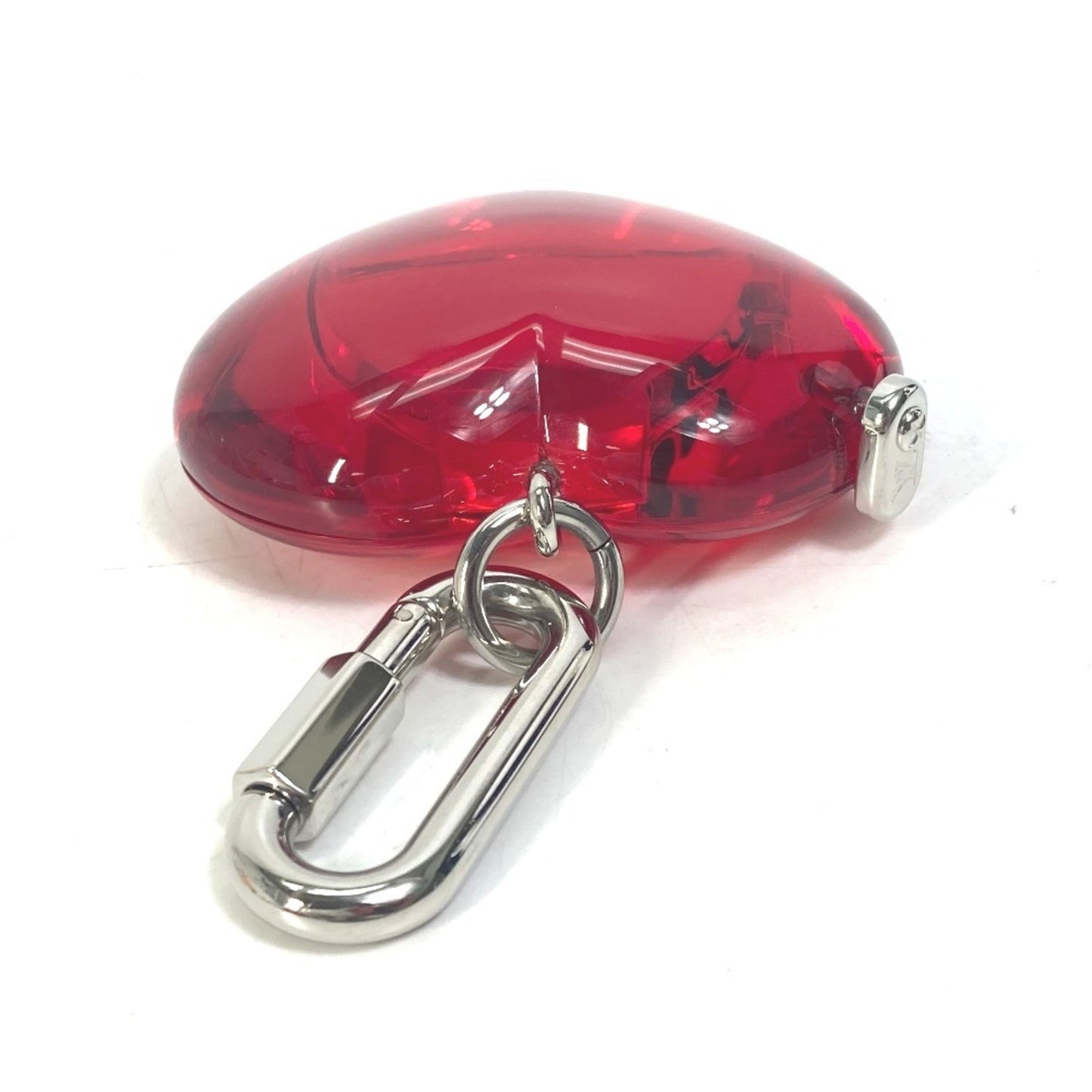 Louis Vuitton R17599 Carabiner Tambour Horizon Heart Watch Storage Goods Keychain Plastic