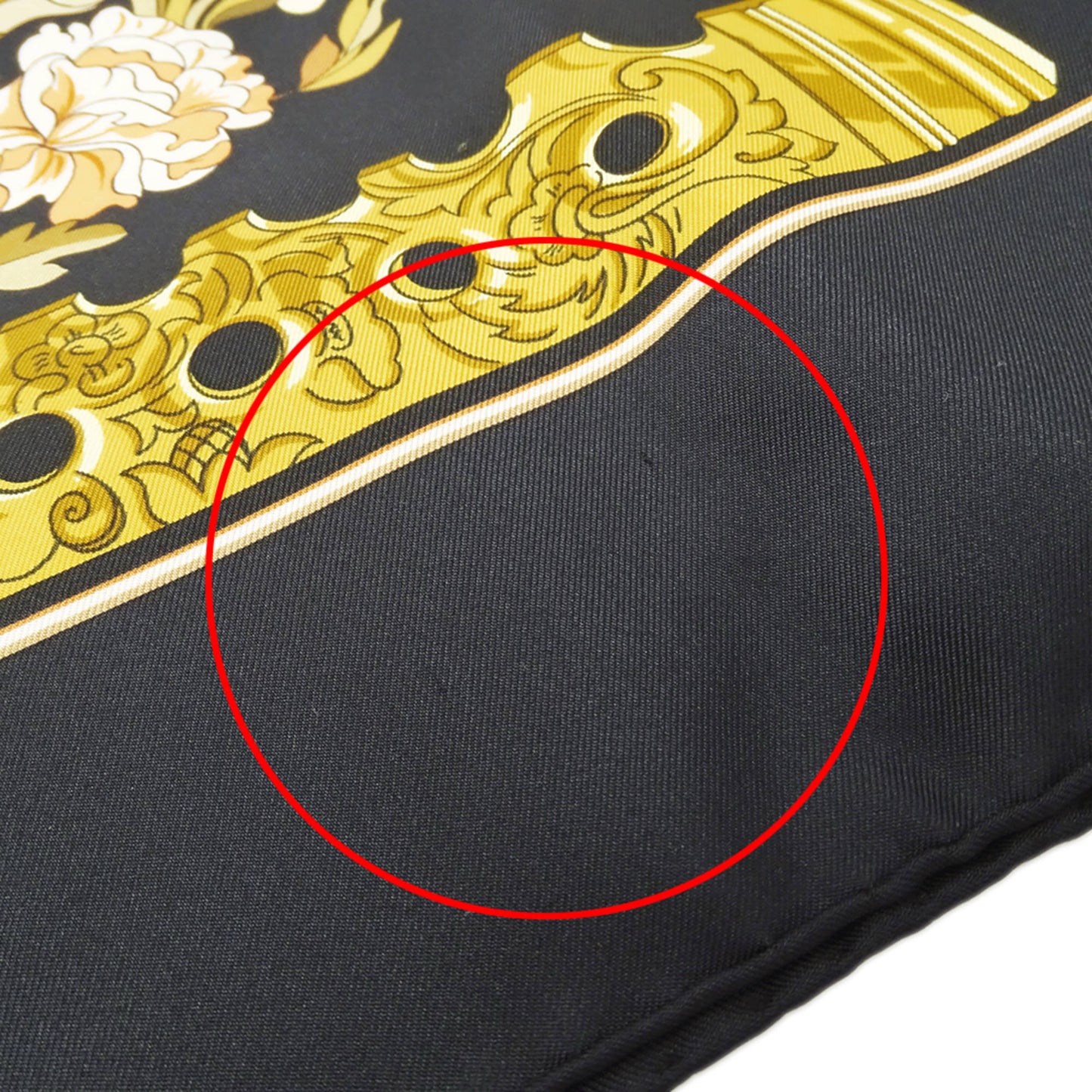 Hermes Herms Carr 90 Copeaux Scarf