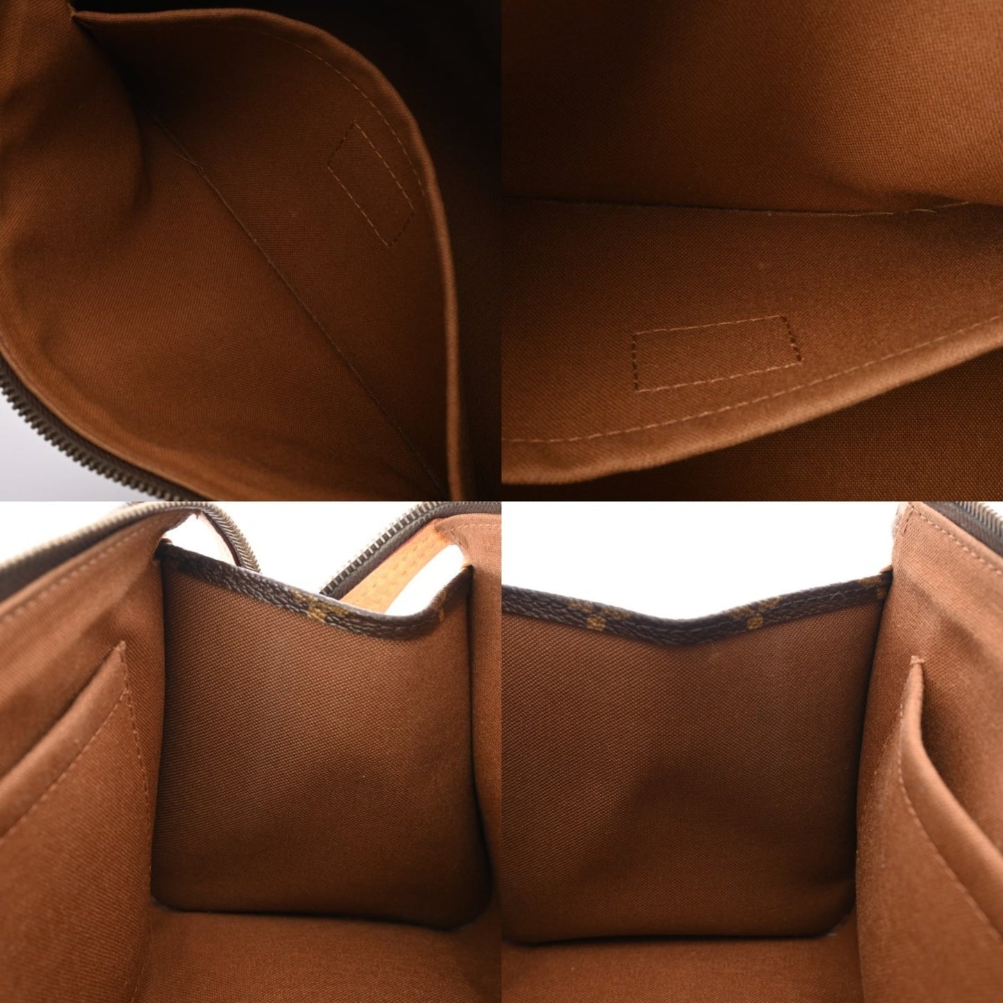 Louis Vuitton Monogram Popincourt Brown M40009 Women'S Canvas Handbag