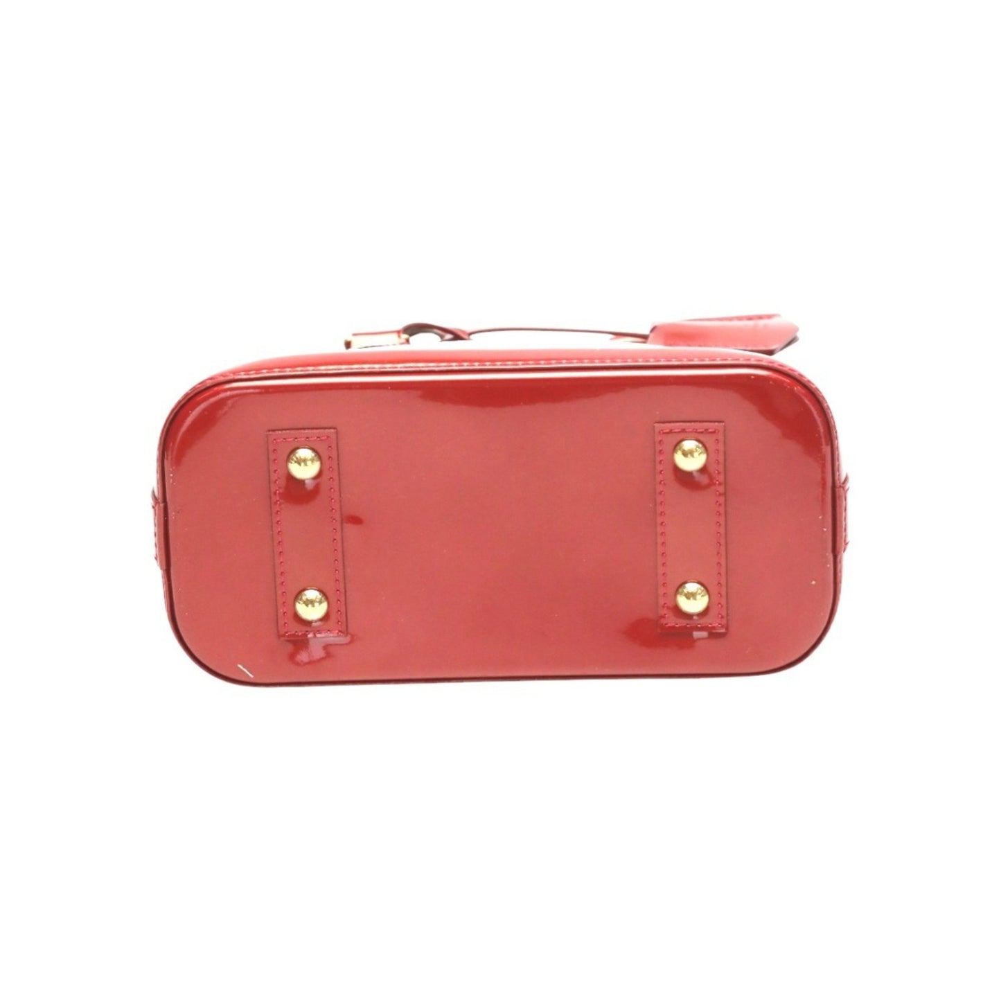 Louis Vuitton Louis Vuitton Handbag 2Way Bag Monogram Alma Bb Vernis M90174 Red