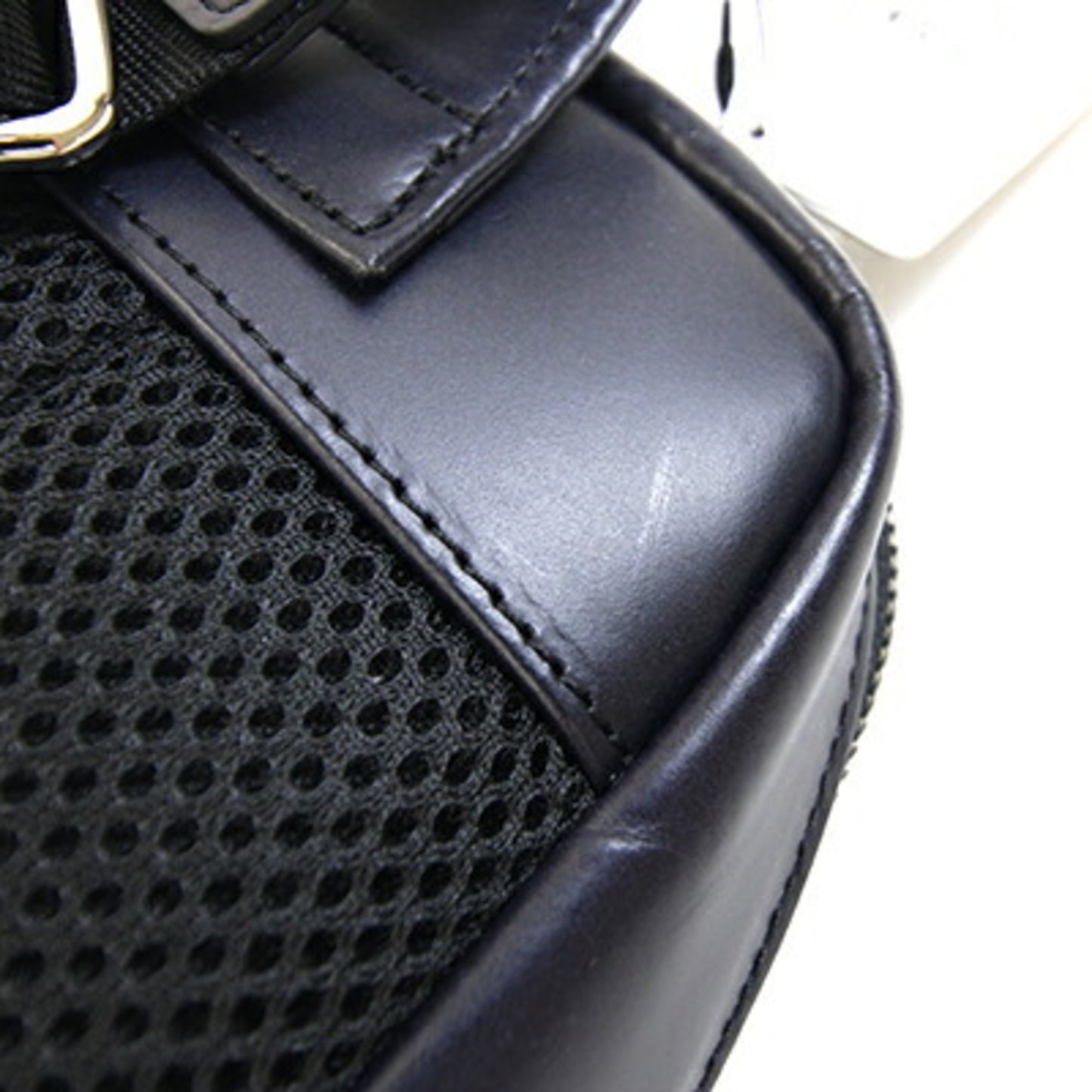 Takeo Kikuchi Body Bag 070 02340 Dark Navy Black Leather