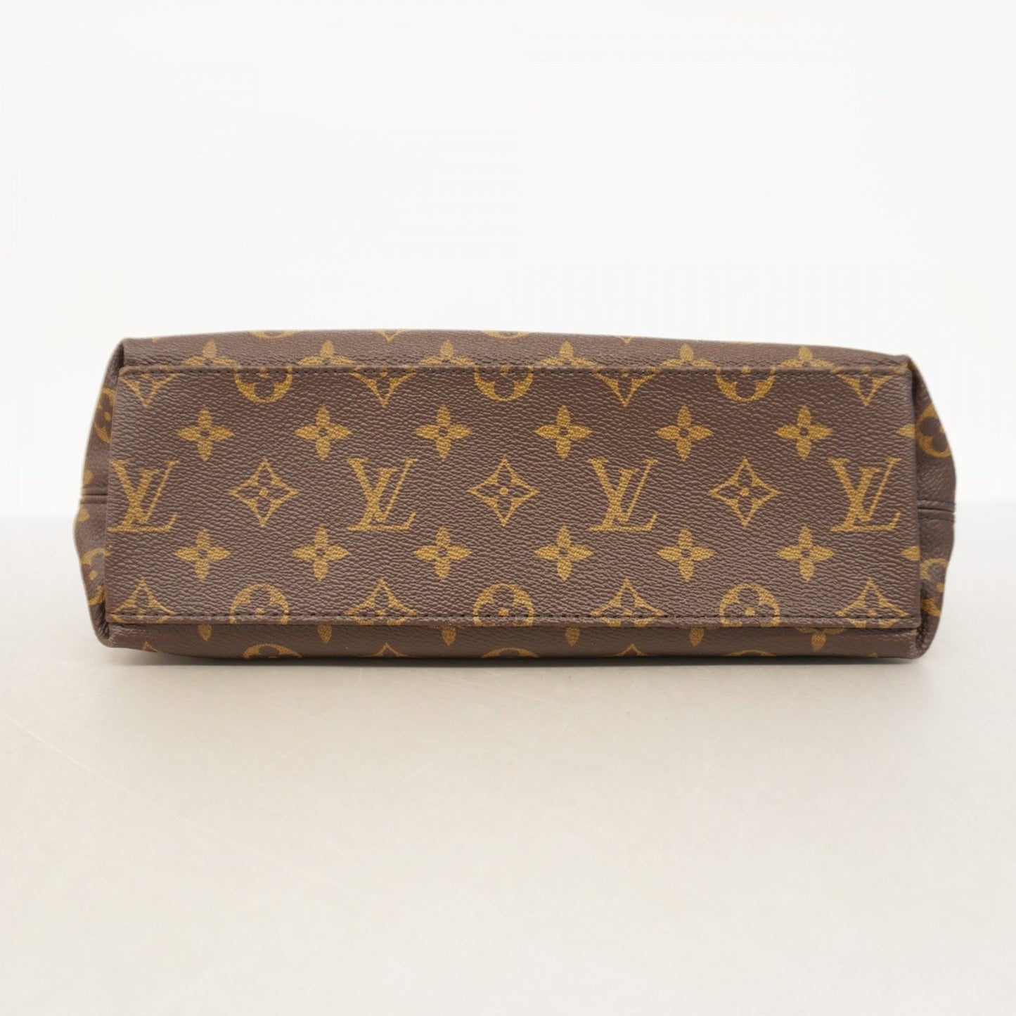 Louis Vuitton Monogram Tuileries Hobo Handbag M43155 Brown/Red 2-Way Bag