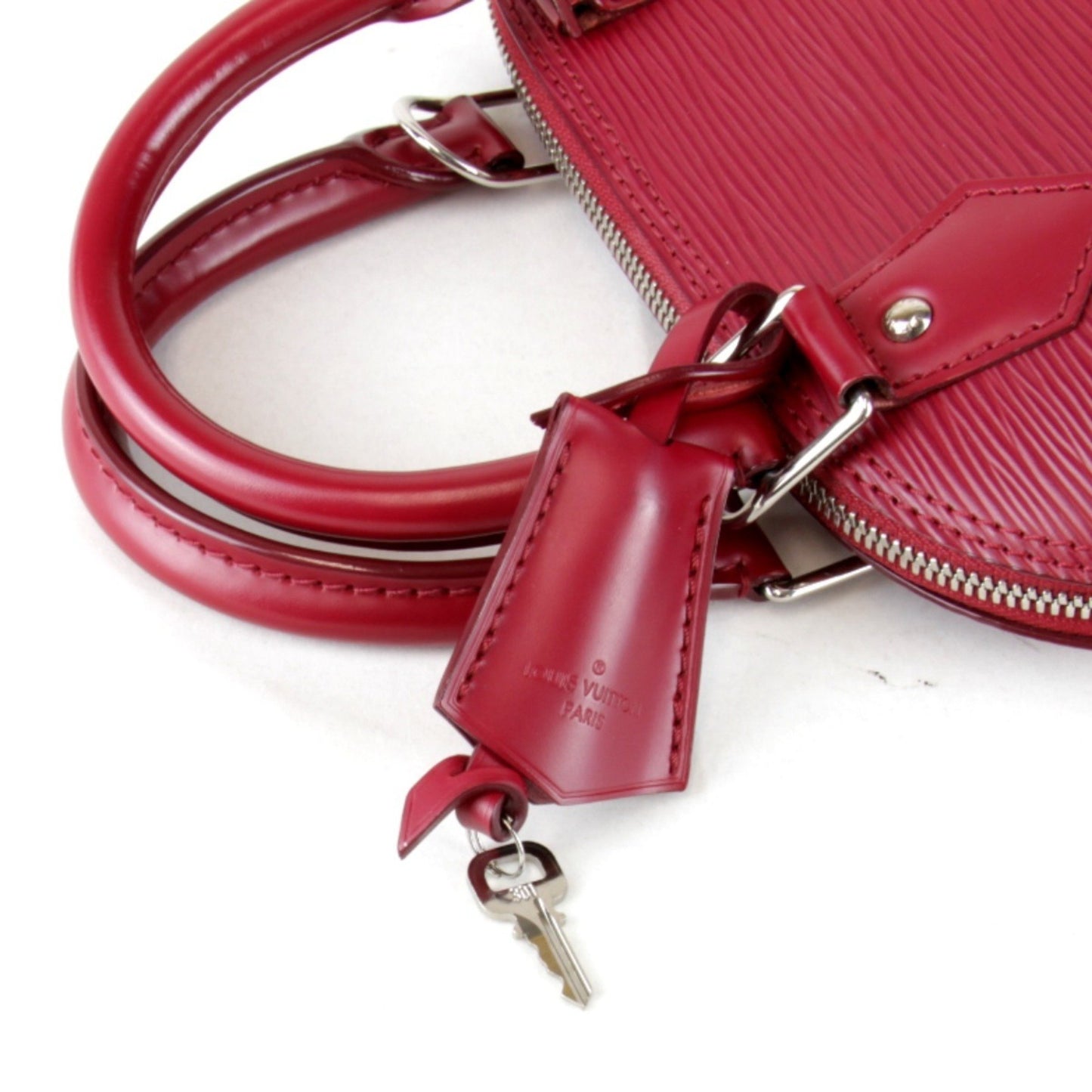 Louis Vuitton Alma Pm M40490 Shoulder Bag Epi Leather Fuchsia