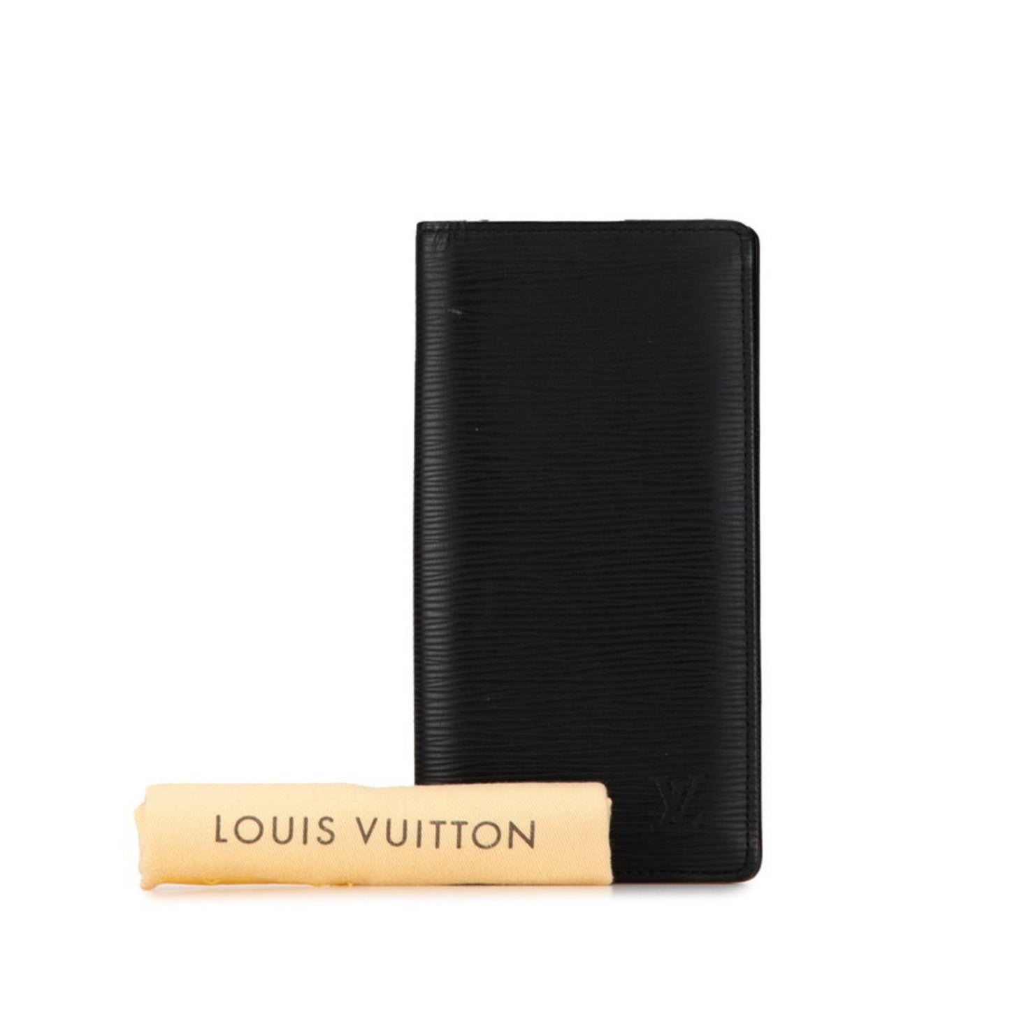 Louis Vuitton Epi Portefeuille Brazza Long Wallet M60622 Noir Black Leather