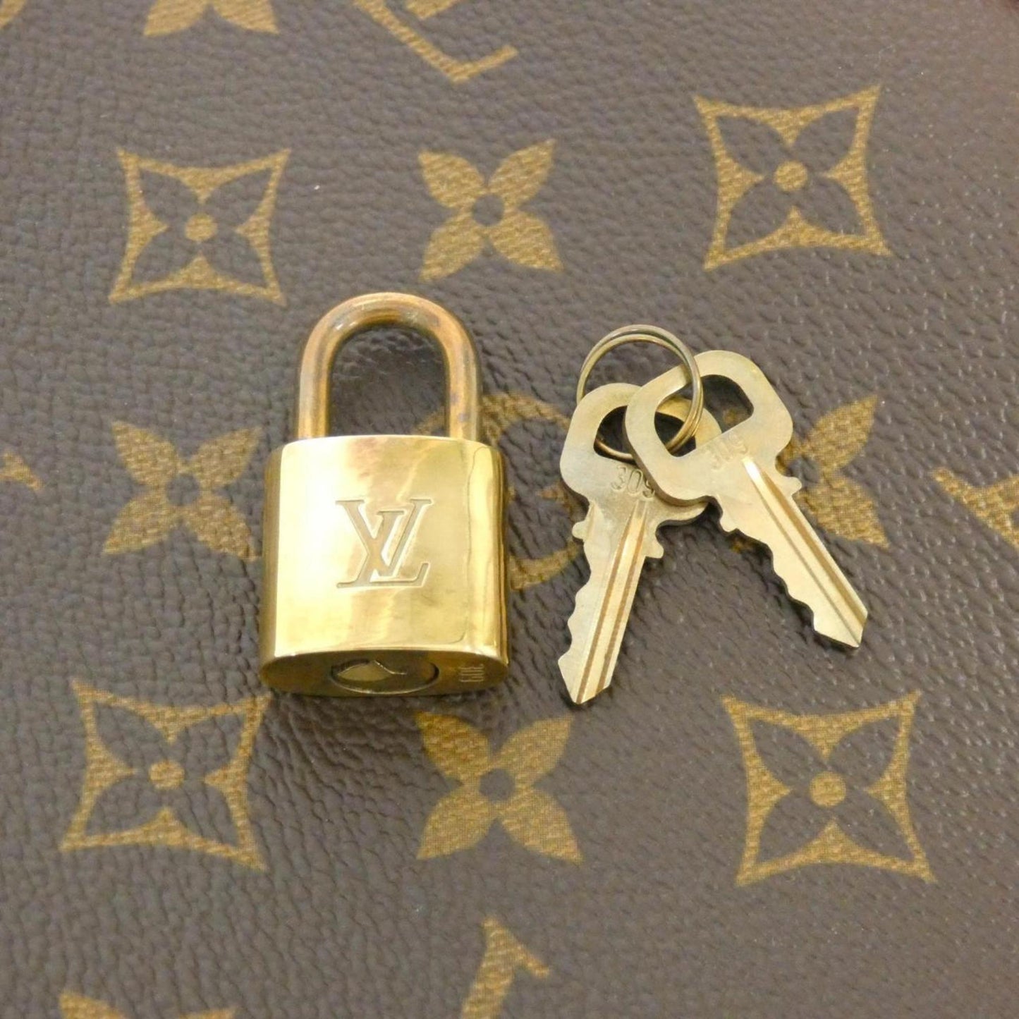 Louis Vuitton Monogram Bowling Vanity M47270 Bag
