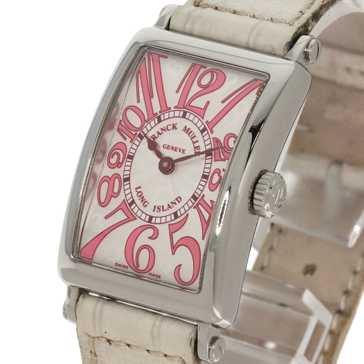 Franck Muller 902J Long Island Japan Limited Edition 500 Pieces Stainless Steel Leather