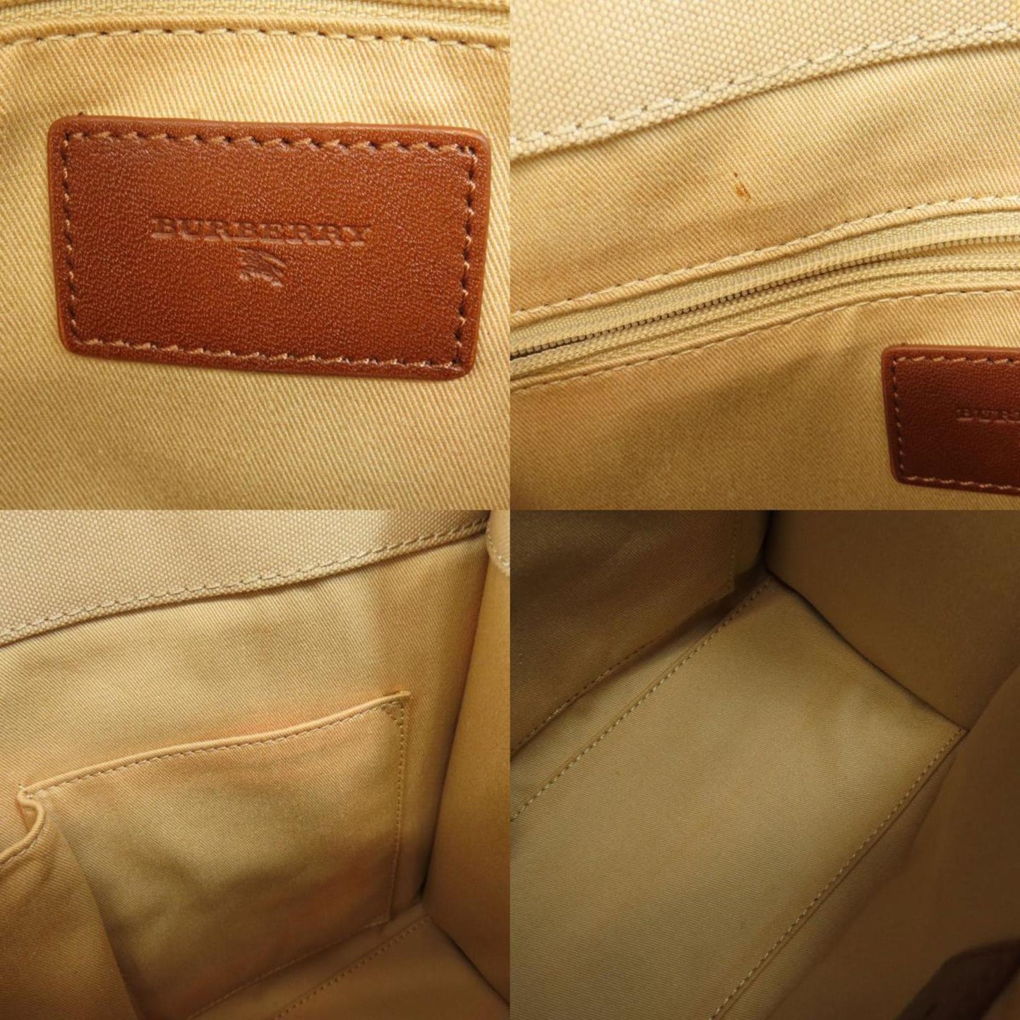 Burberry Tote Bag Canvas