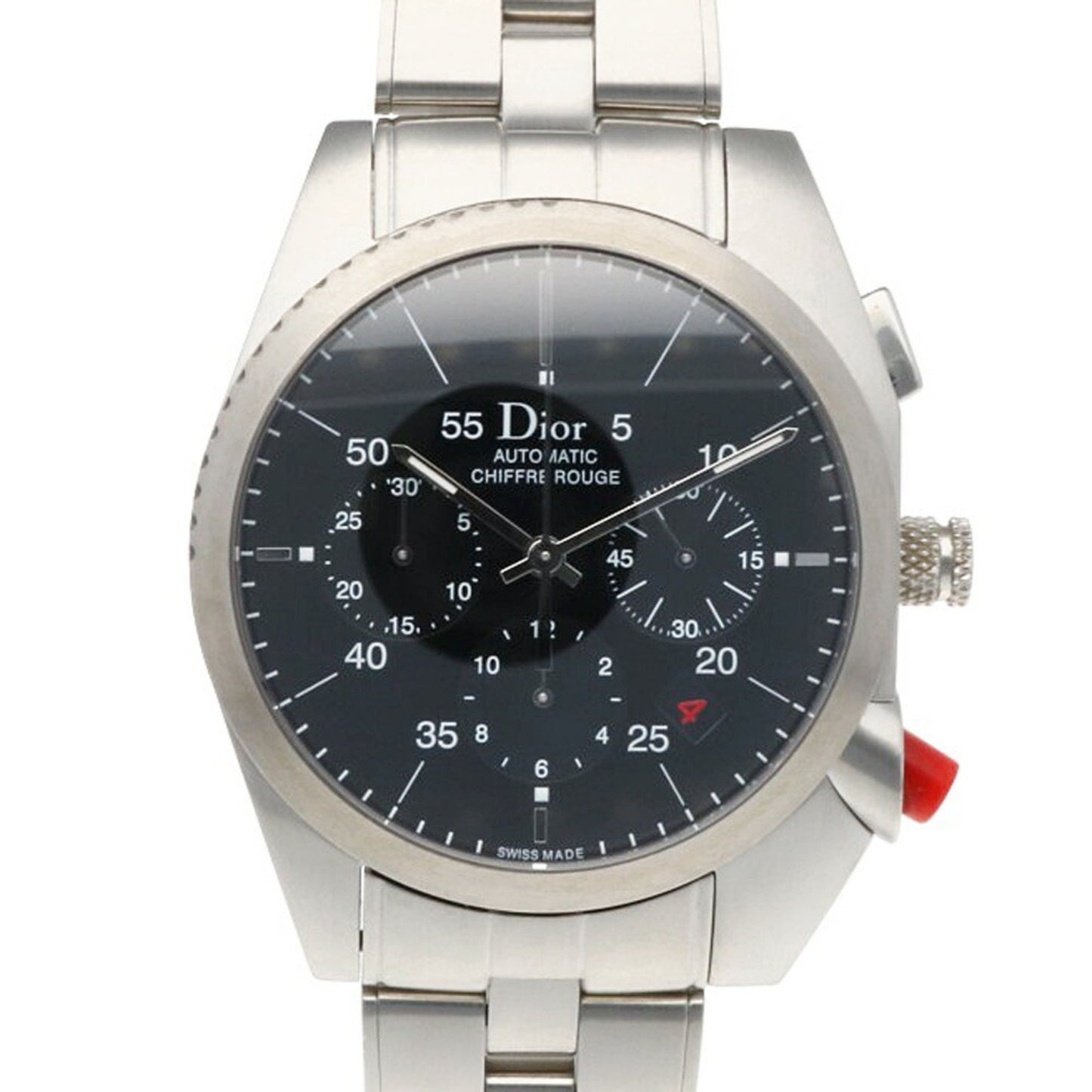 Christian Dior Chiffre Rouge Watch Stainless Steel A02 Automatic