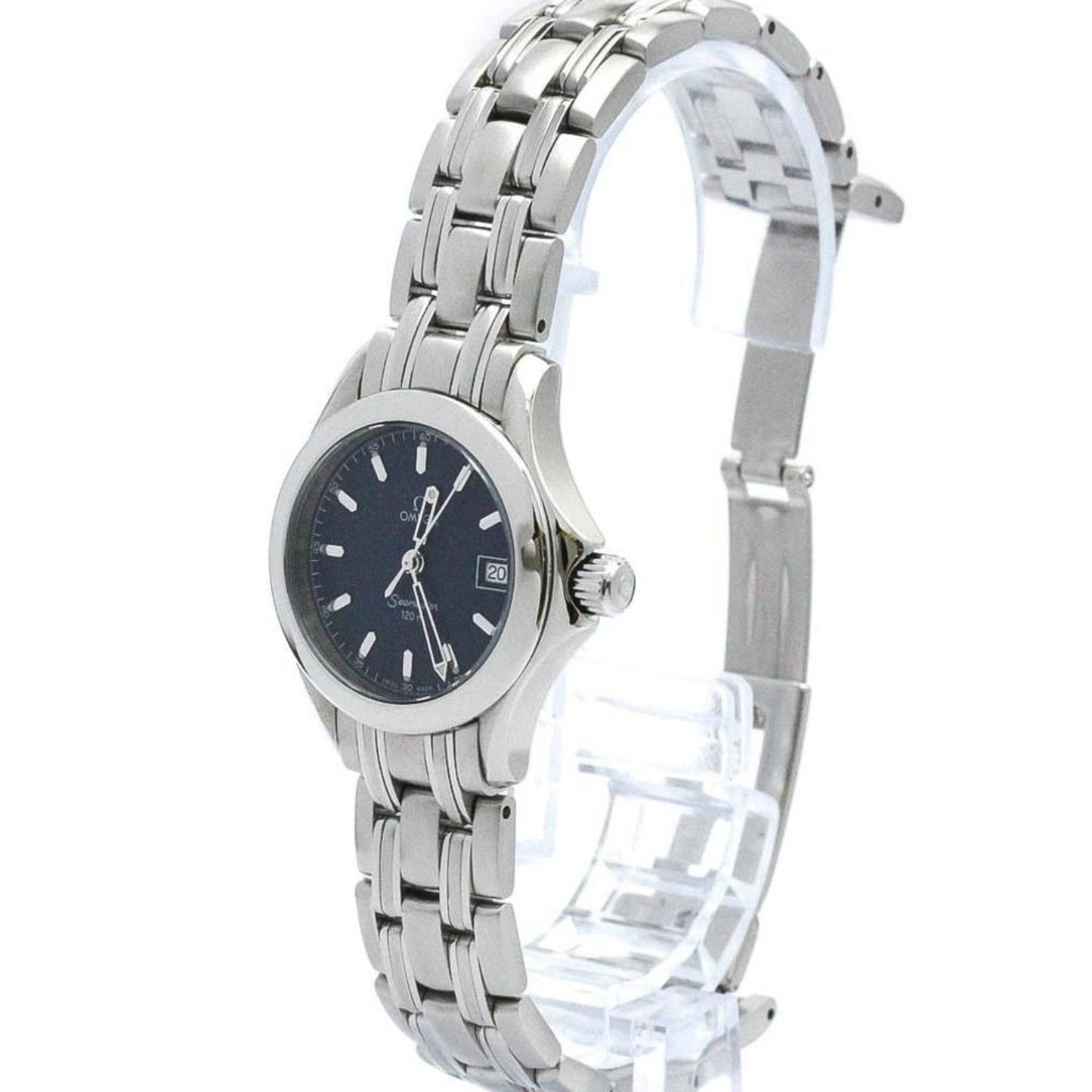 Polished Omega Seamaster 120M Jacques Mayol Ltd Edition Watch 2587.80 Bf571232