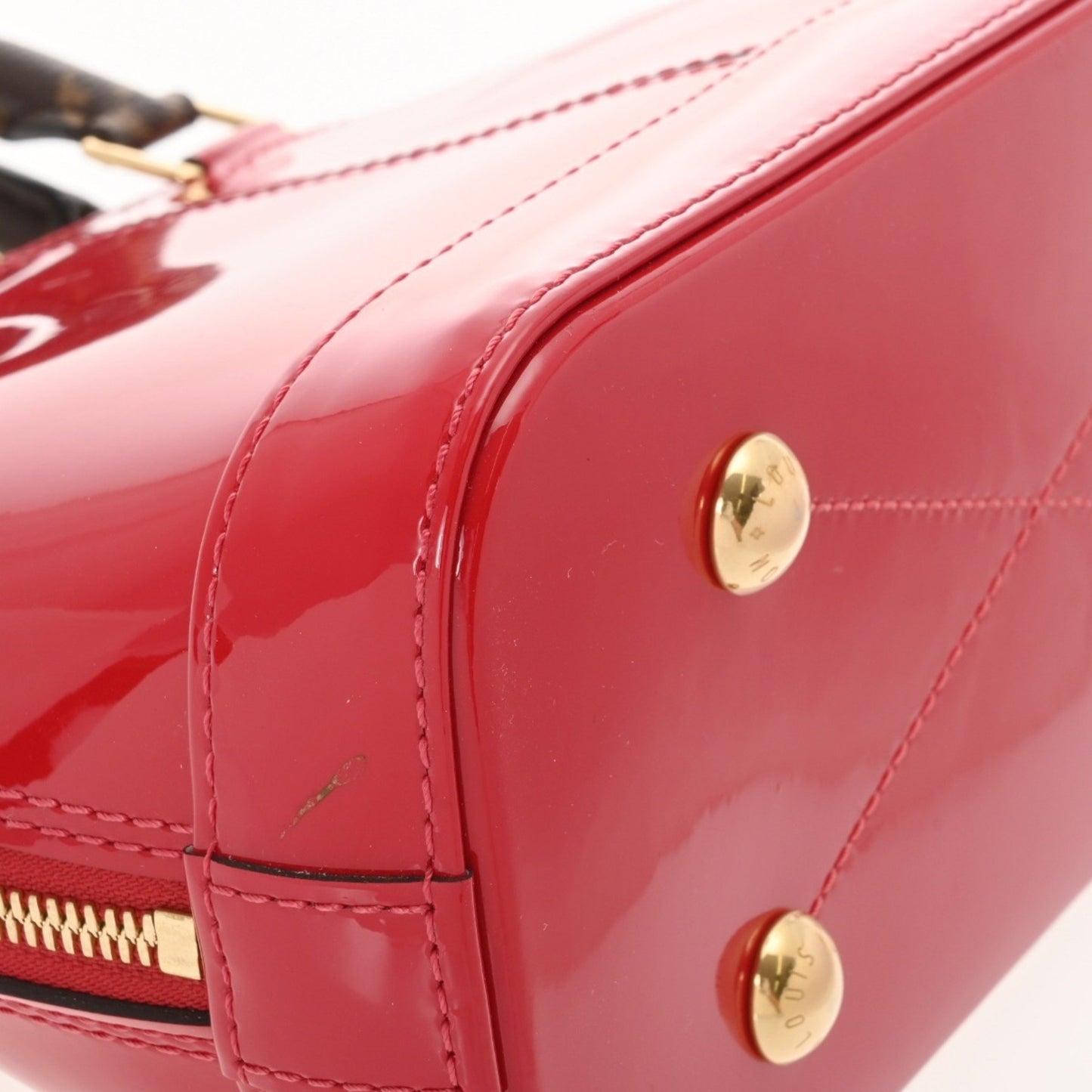 Louis Vuitton Louis Vuitton Alma Bb 2Way Scarlet M53152