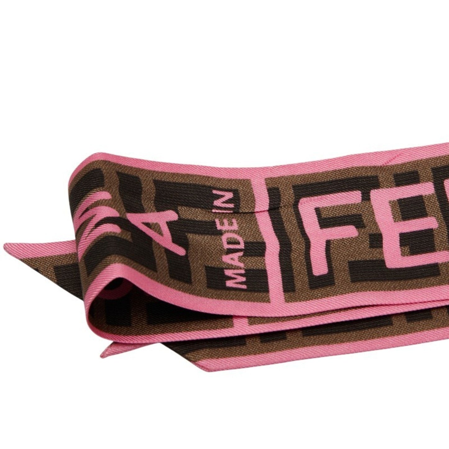 Fendi Logo Zucca Wrap Scarf