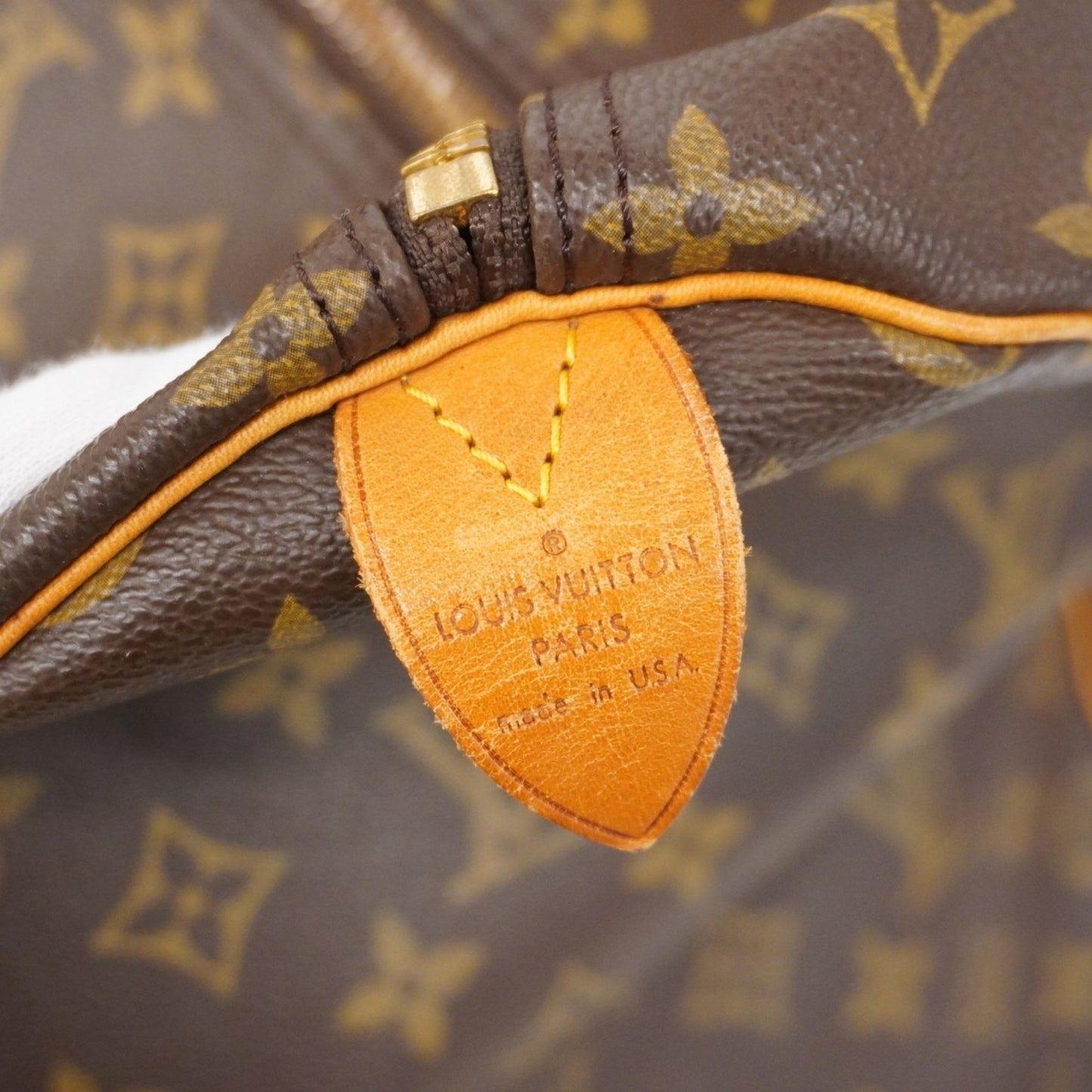 Louis Vuitton Monogram Keepall Bandouliere 60 Boston Bag M41422 Brown