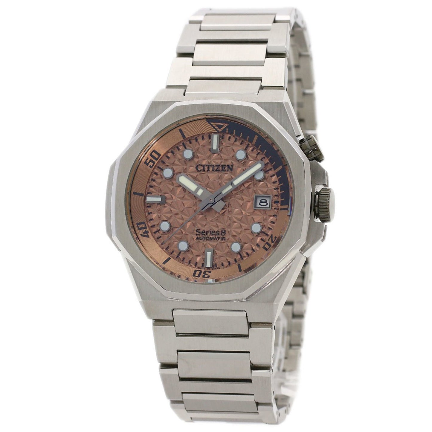 Citizen Nb6066-51W Series 8 Mechanical Limited To 1700 Pieces Worldwide Stainless Steel Ss
