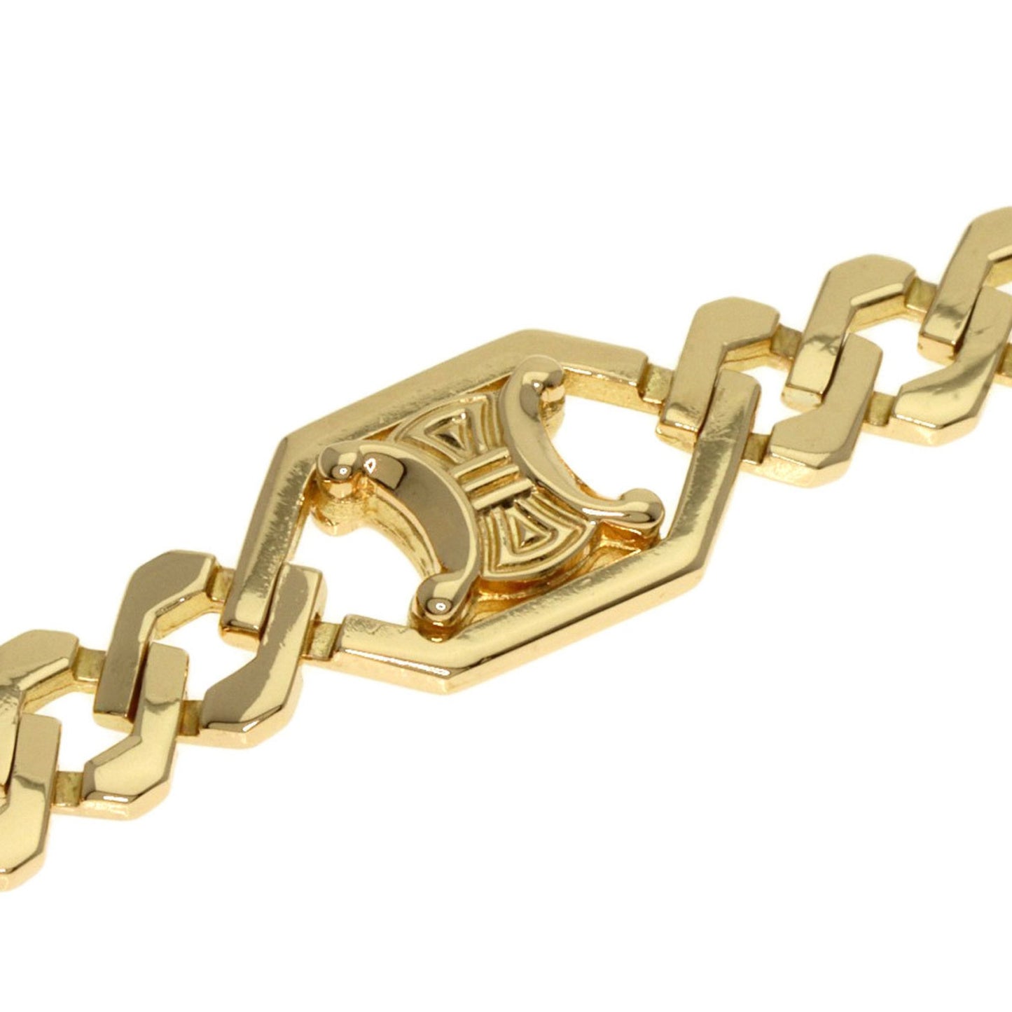 Celine Macadam Bracelet 18K Yellow Gold