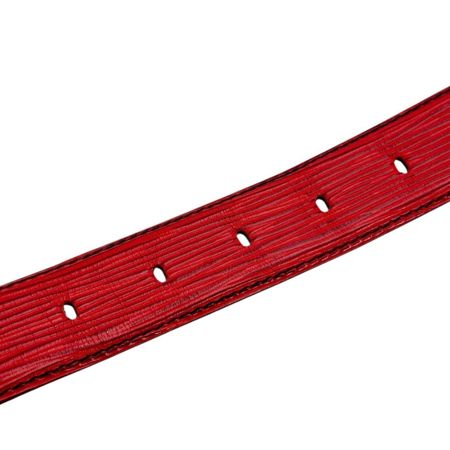 Louis Vuitton Louis Vuitton Belt Epi Red Leather
