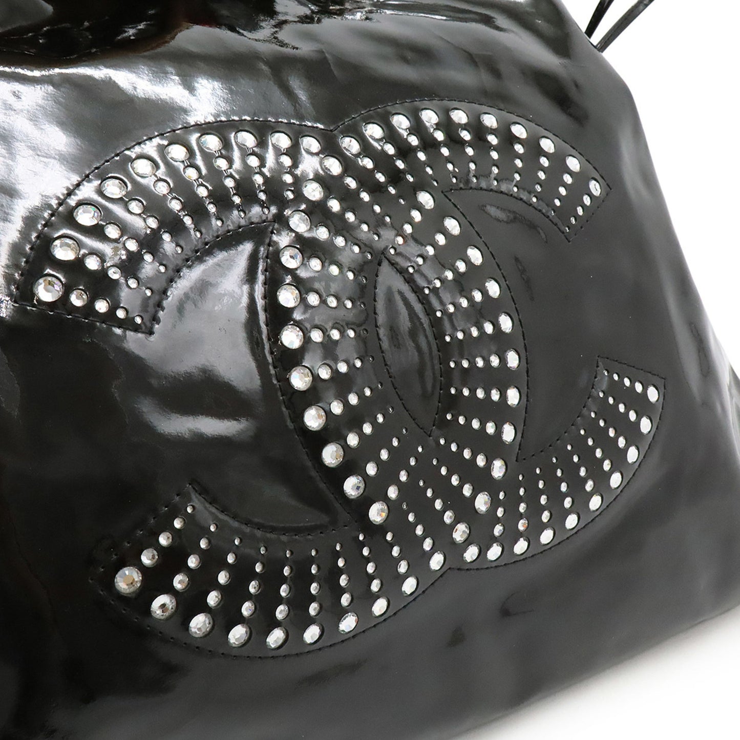 Chanel Strass Cc Bonbon Chain Tote With Coco Mark