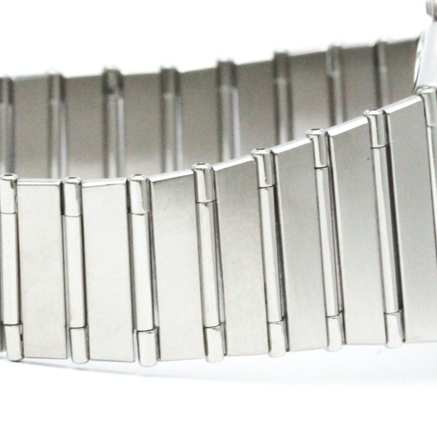 Polished Omega Constellation Stainless Steel Quartz
