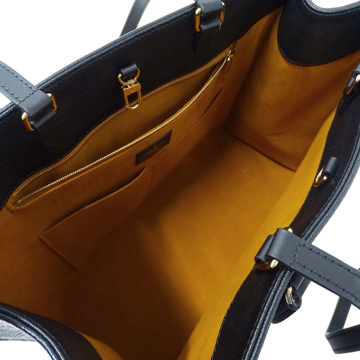 Louis Vuitton Monogram Empreinte On The Go Gm Tote Bag In Black