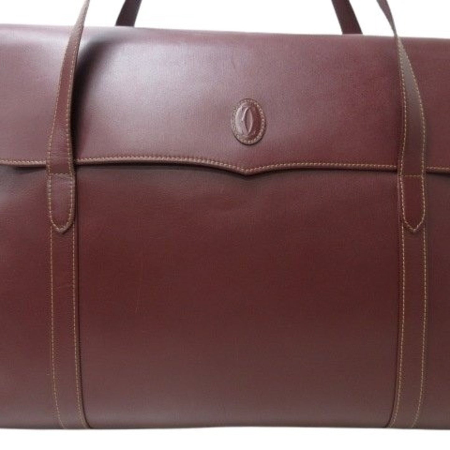 Cartier Must Line Shoulder Bag - Bordeaux Leather