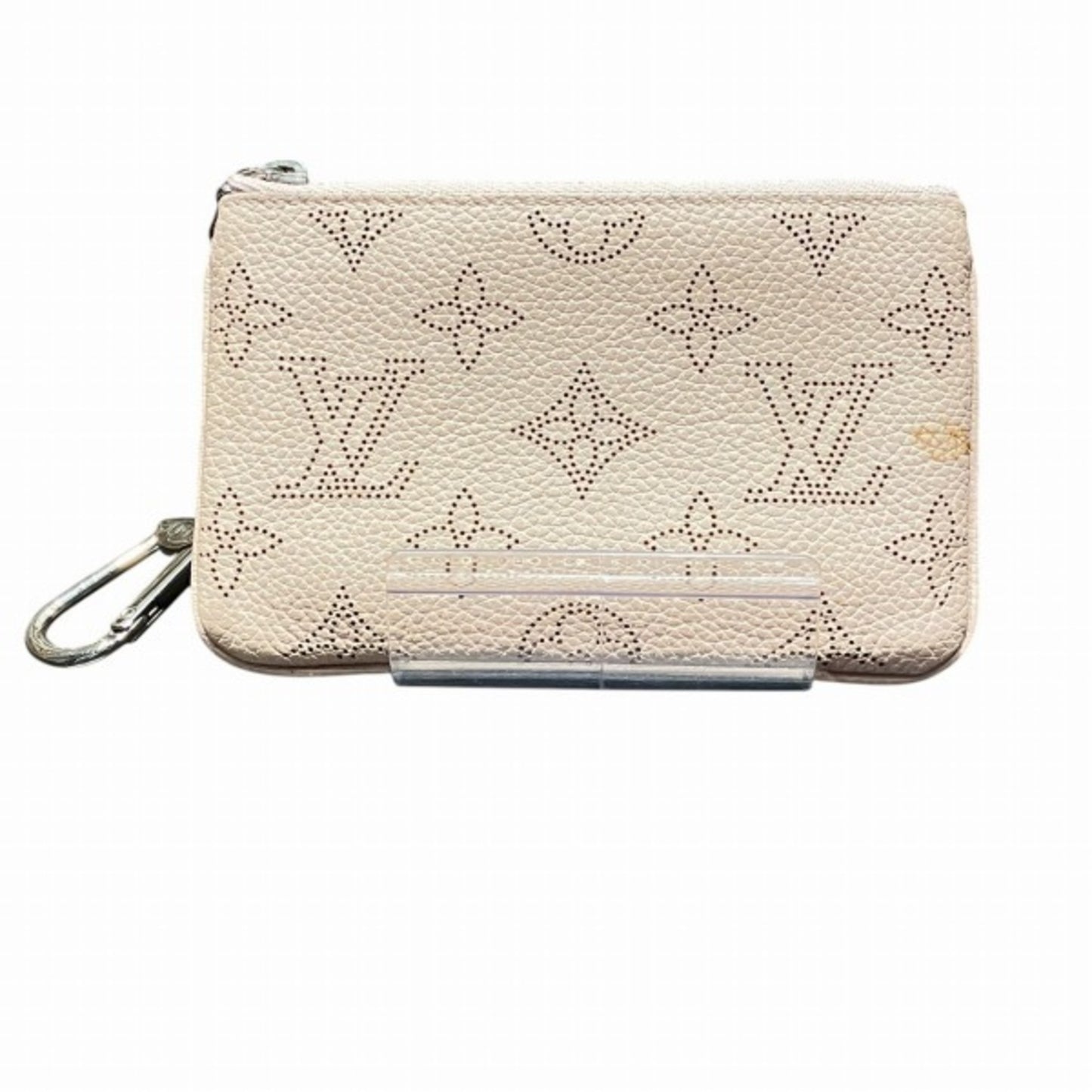 Louis Vuitton Monogram Mahina Pochette Cle Wallet/Coin Case Magnolia M69508 Accessories
