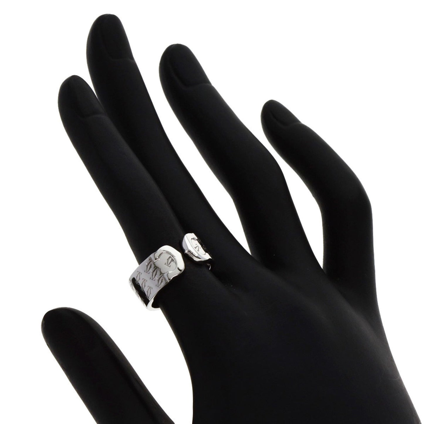 Cartier C2 2000 Limited Edition #50 Ring In 18K White Gold