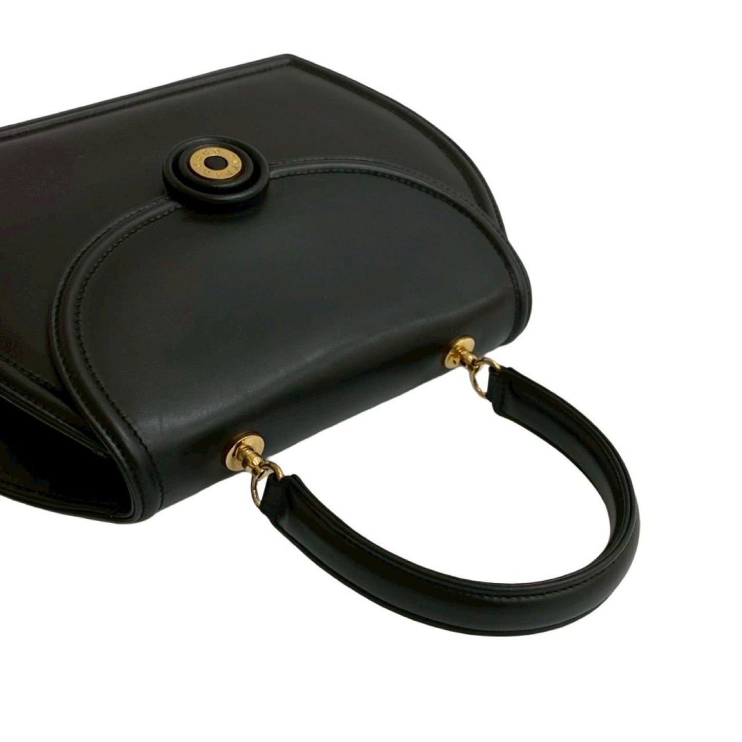 Tiffany & Co. Tiffany Logo Hardware Leather Genuine 2-Way Handbag Chain Mini Shoulder Bag Black