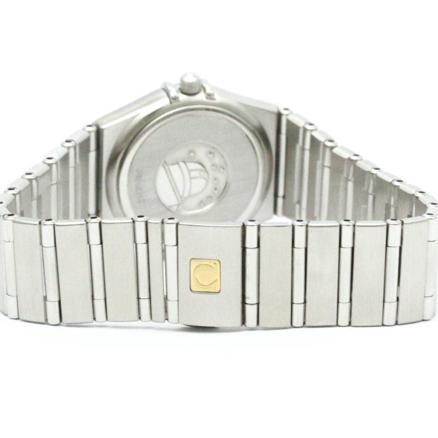 Polished Omega Constellation Steel Quartz