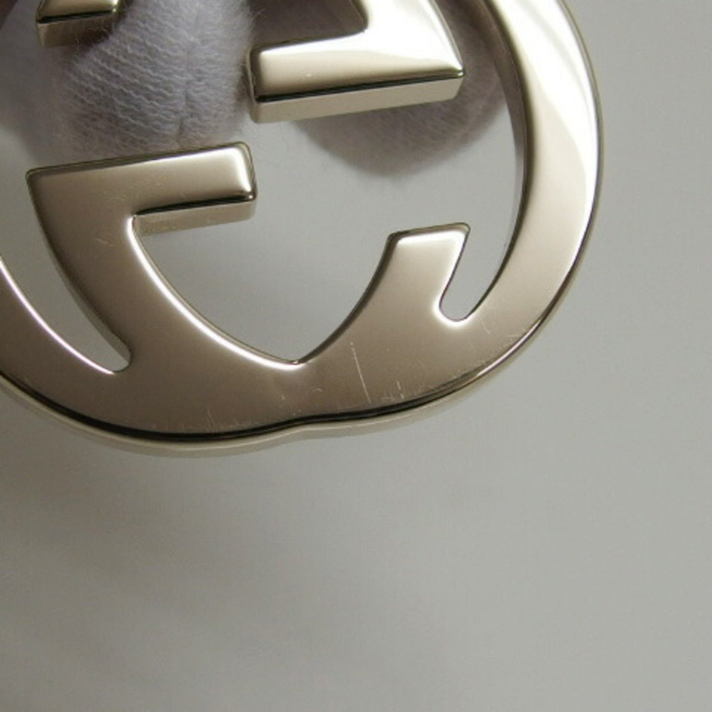 Gucci Interlocking G Keyring Pink Purple