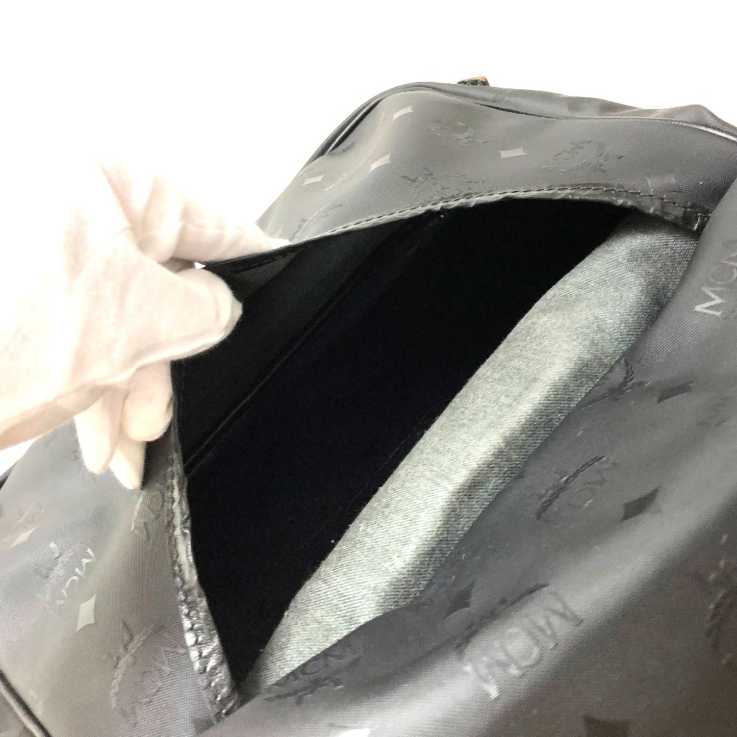 Mcm Crossbody Bag Messenger Bag Shoulder Bag Black