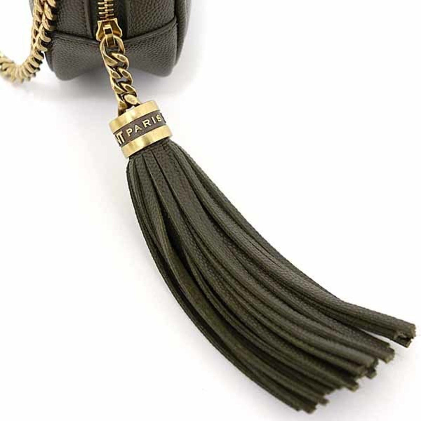 Saint Laurent Lou Chain Shoulder Bag With Tassel