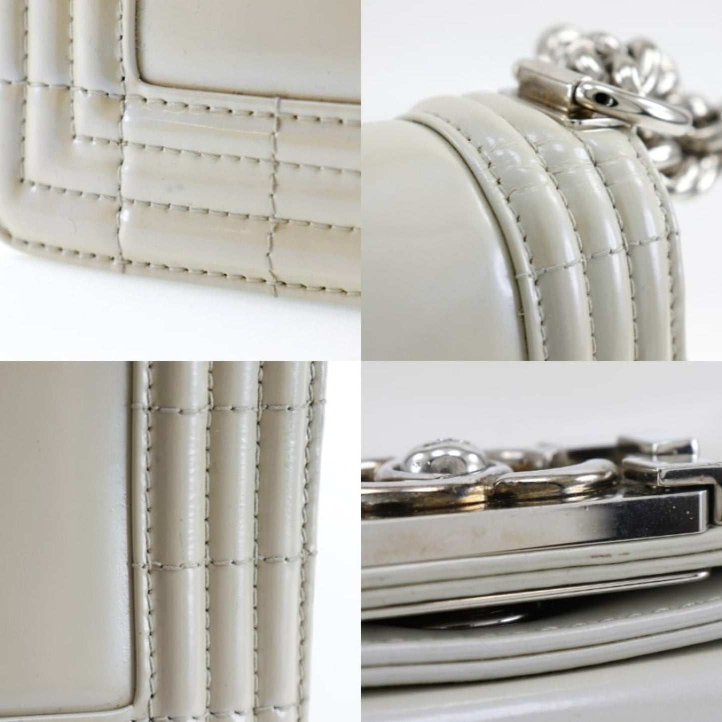 Chanel Chain Shoulder Bag Boy Chanel Enamel 2013 A5 Flap Chainshoulder