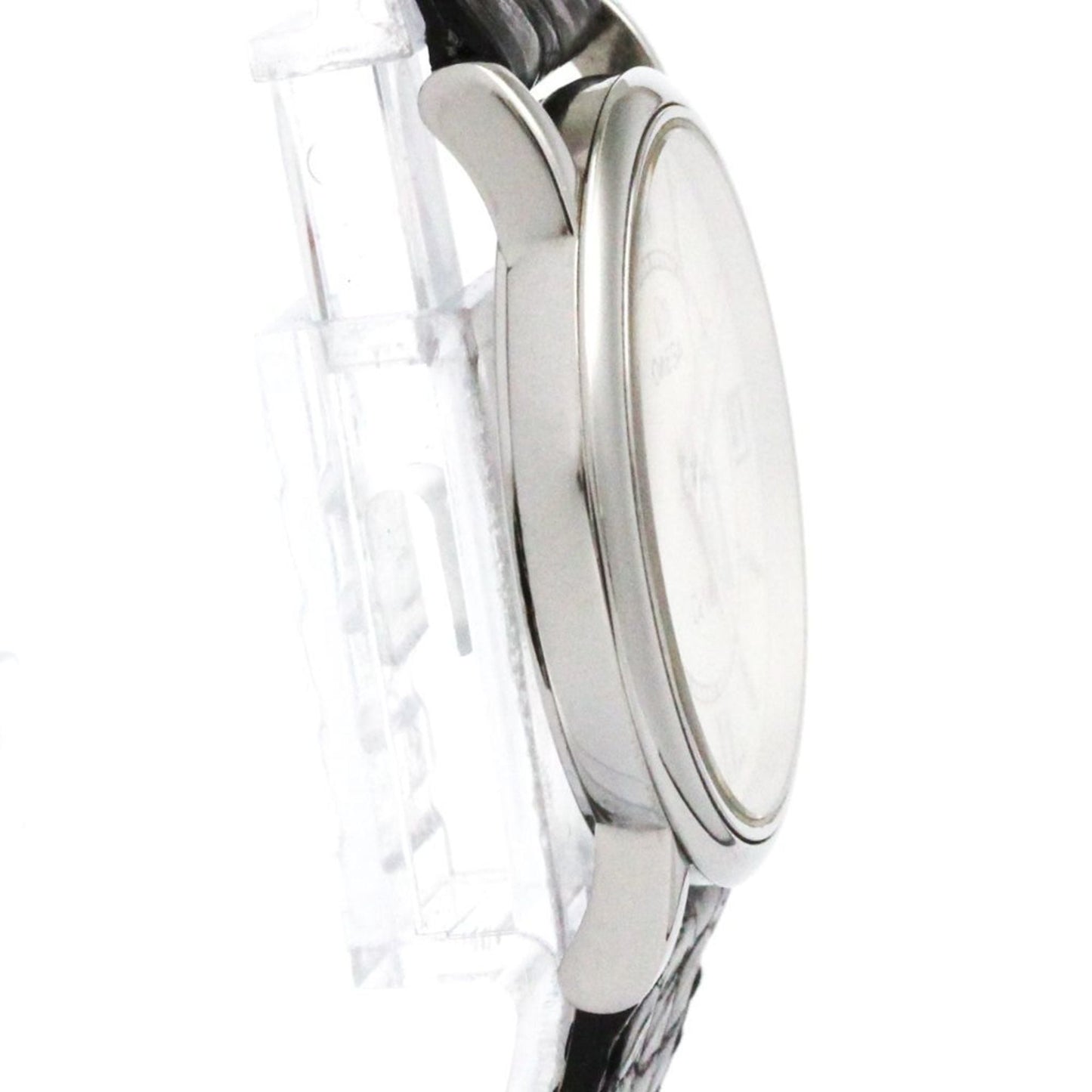 OMEGA De Ville Prestige Steel Leather Quartz