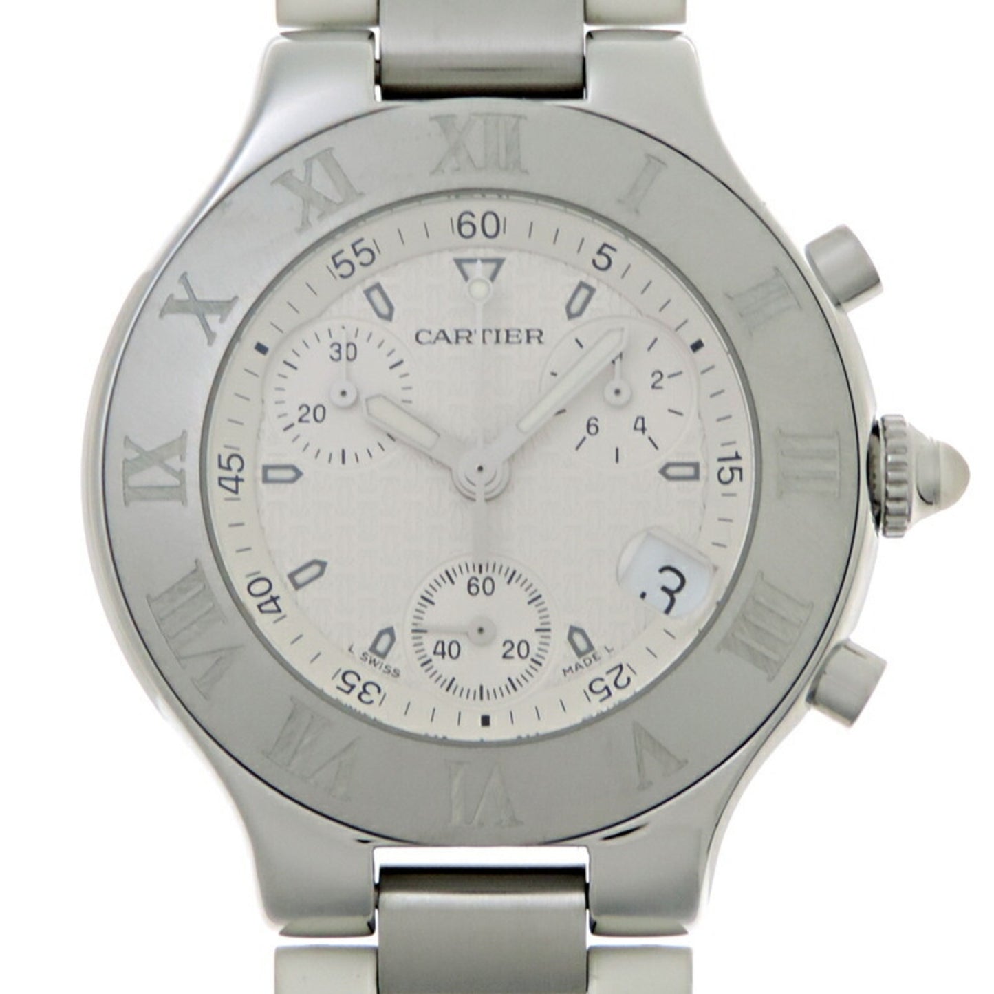 Cartier 21 Chronoscaph Watch Lm