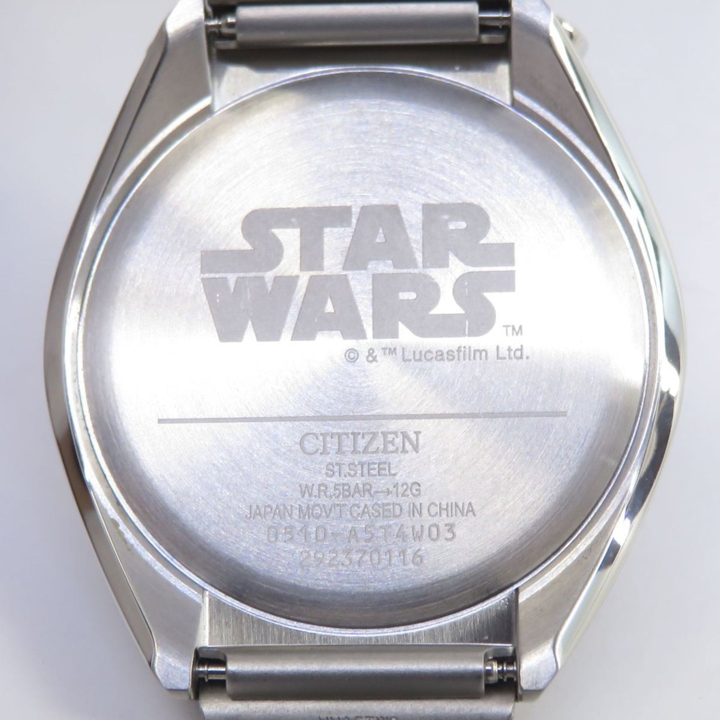 Citizen Tsuno Chrono Star Wars 0510-A5T4W03 An3667-58 Quartz Wristwatch