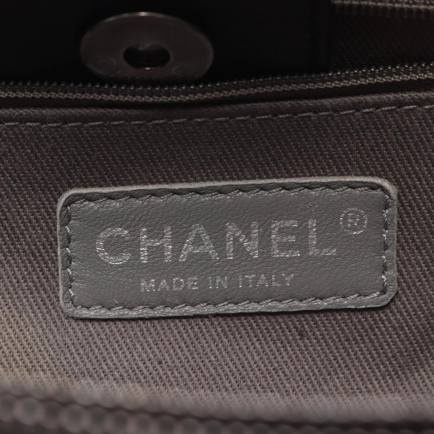 Chanel Wild Stitch Tote Bag Leather