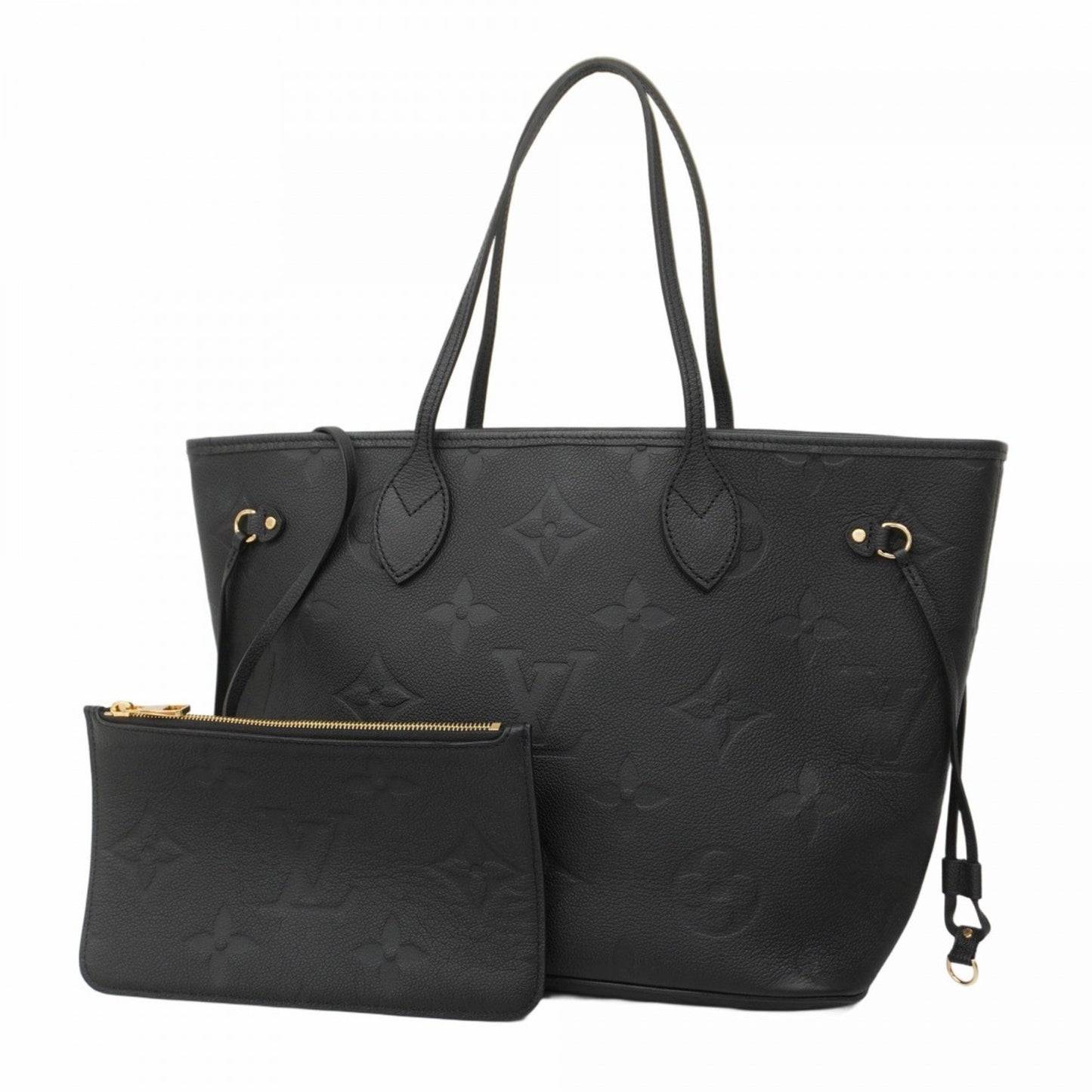 Louis Vuitton Tote Bag Monogram Empreinte Neverfull Mm M45685 Noir