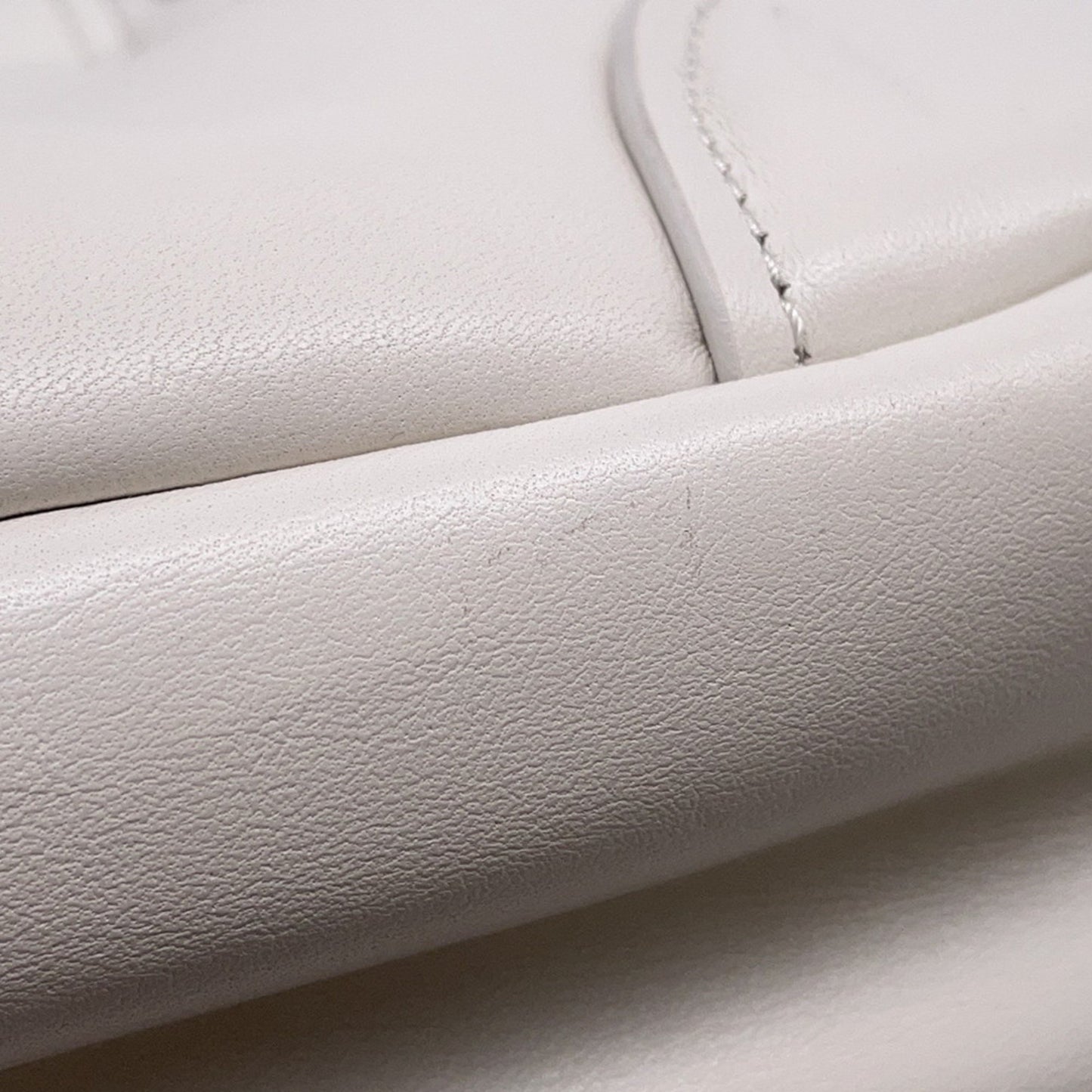 Prada Handbag Moon Leather 1Ba381 Prada Bag White