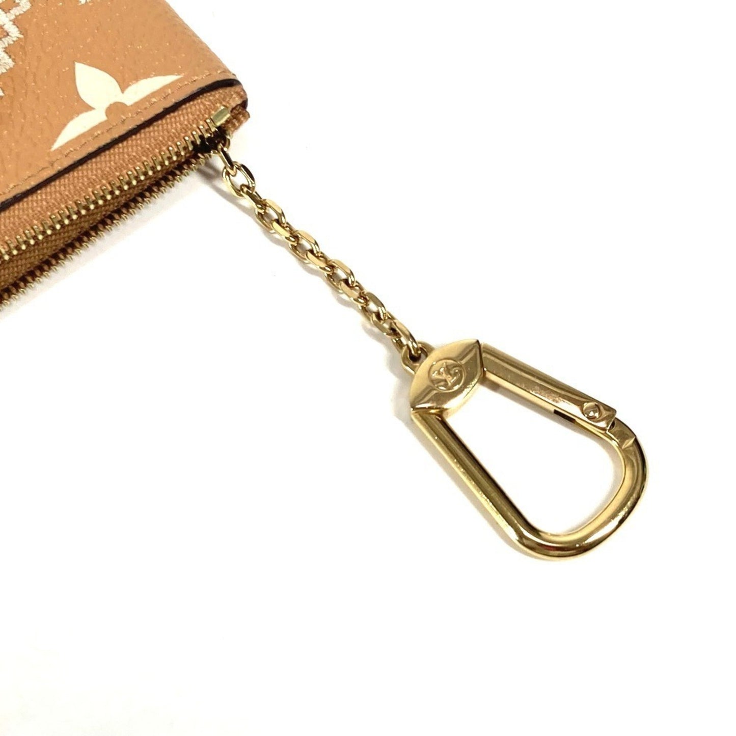 Louis Vuitton M81165 Monogram Empreinte Pochette Cle Wallet Coin Purse Key Ring Wallet/Coin Case